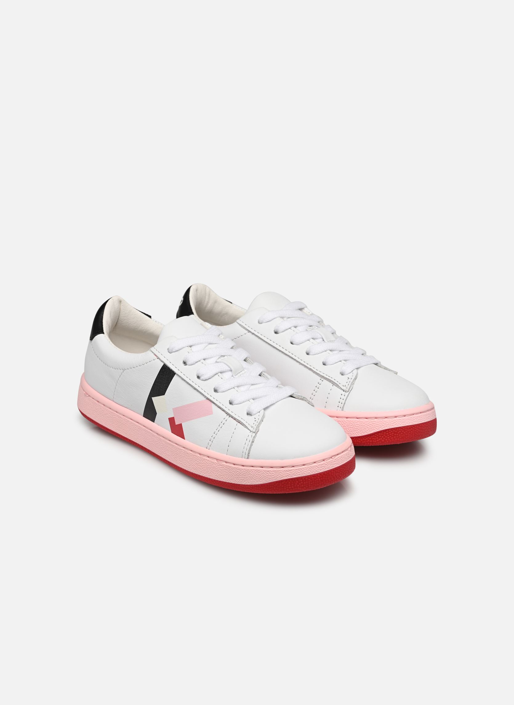 Niedrige Sneaker Sneakers K19112 mädchen weiß Kenzo Niedrige Sneaker Sneakers K19112 mädchen weiß BLANC