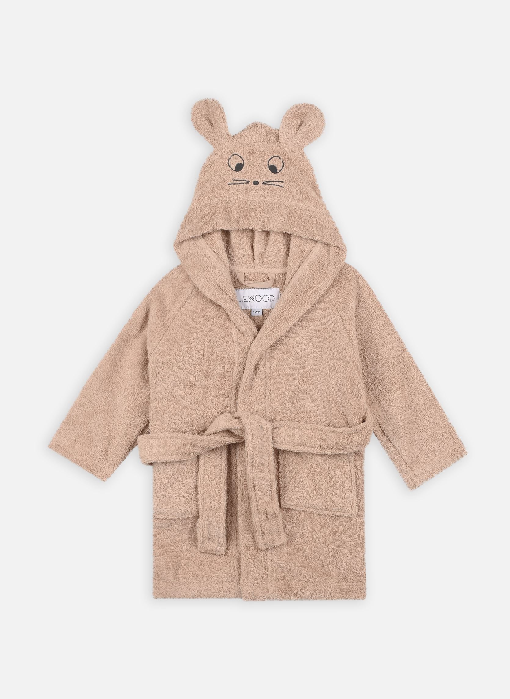Bademäntel Lily bathrobe beige Liewood Bademäntel Lily bathrobe beige 9531 MOUSE PALE TUSCANY