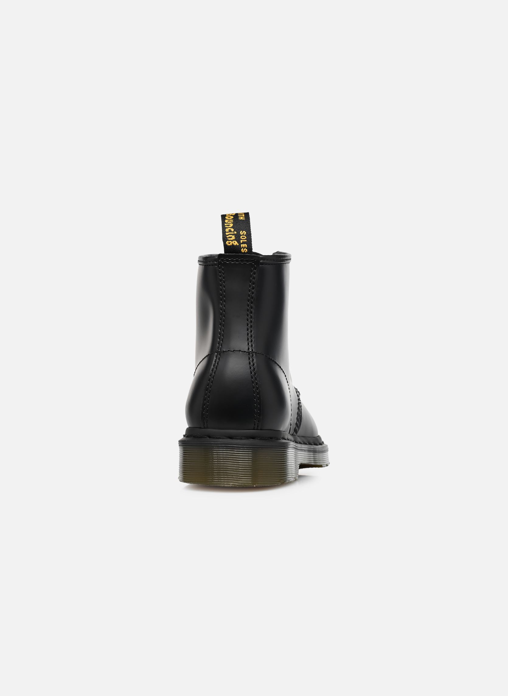 Geschnürte Stiefeletten 101 (MONO) W damen schwarz Dr. Martens Geschnürte Stiefeletten 101 (MONO) W damen schwarz BLACK SMOOTH