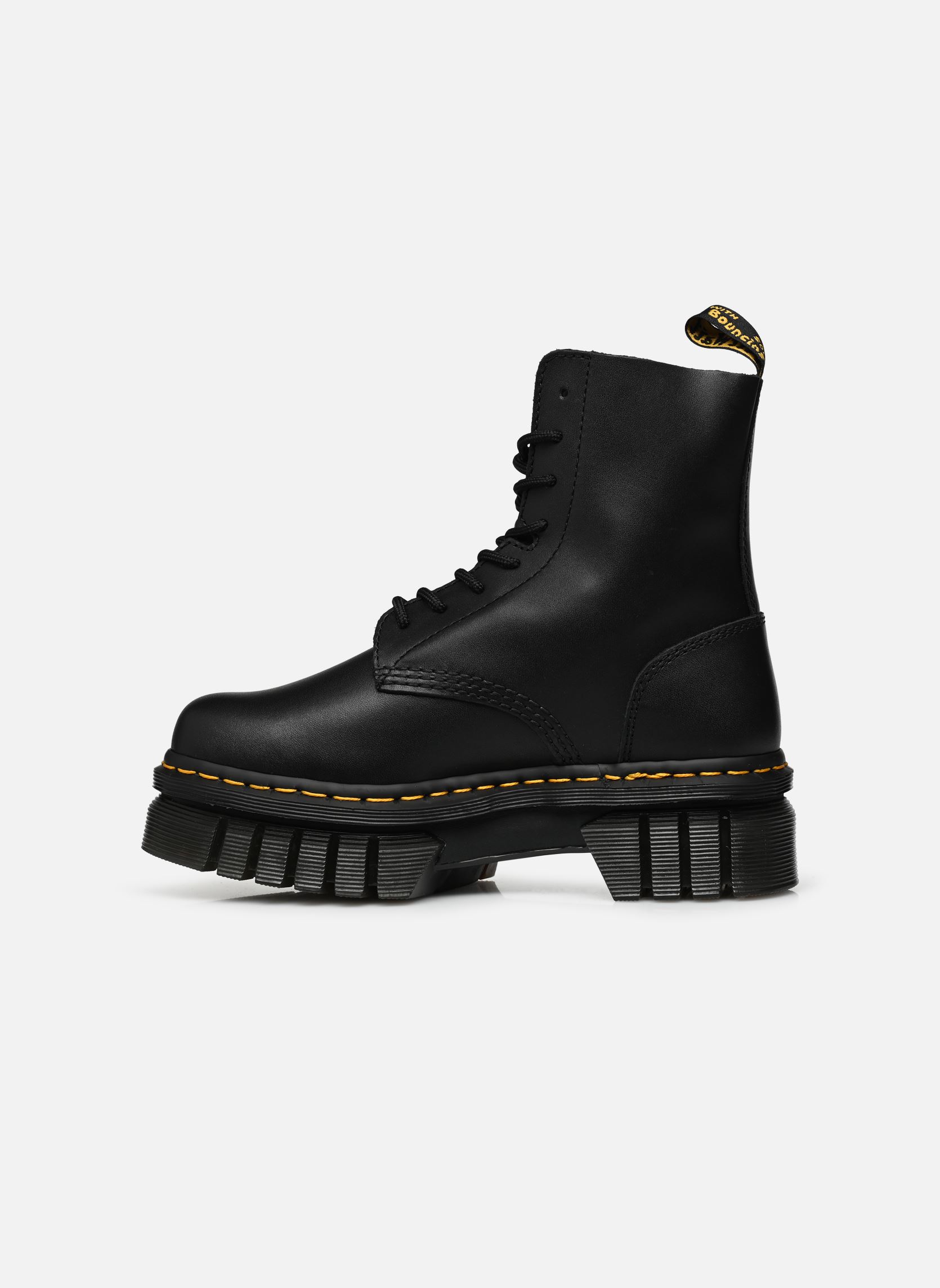 Stivaletti con lacci Audrick 8-Eye donna nero Dr. Martens Stivaletti con lacci Audrick 8-Eye donna nero Black Nappa Lux