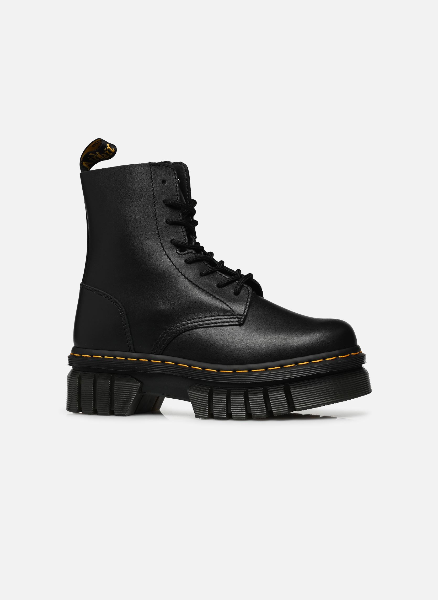 Stivaletti con lacci Audrick 8-Eye donna nero Dr. Martens Stivaletti con lacci Audrick 8-Eye donna nero Black Nappa Lux