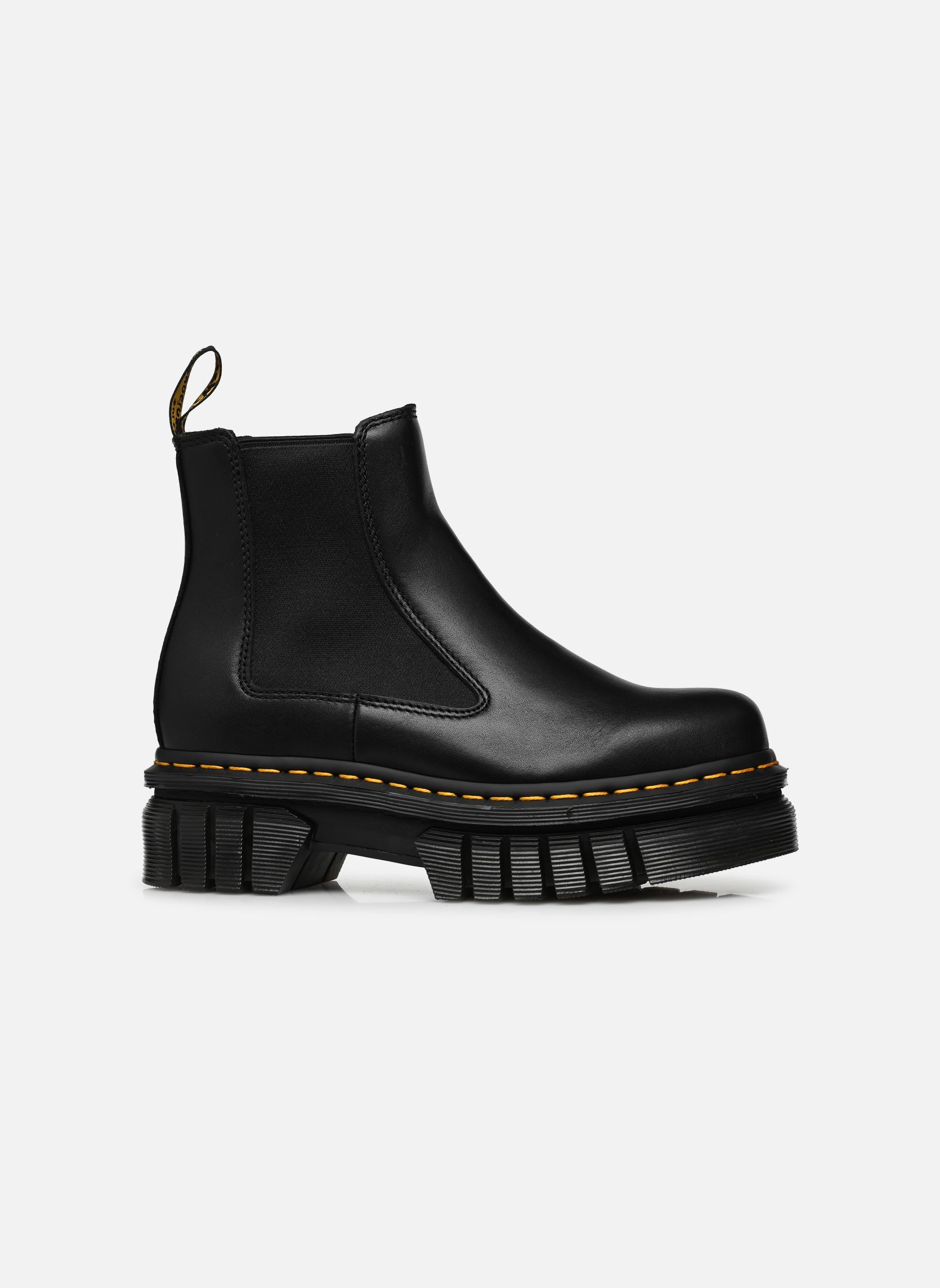 Niedrige Ankle Boots Audrick Chelsea damen schwarz Dr. Martens Niedrige Ankle Boots Audrick Chelsea damen schwarz Black Nappa Lux