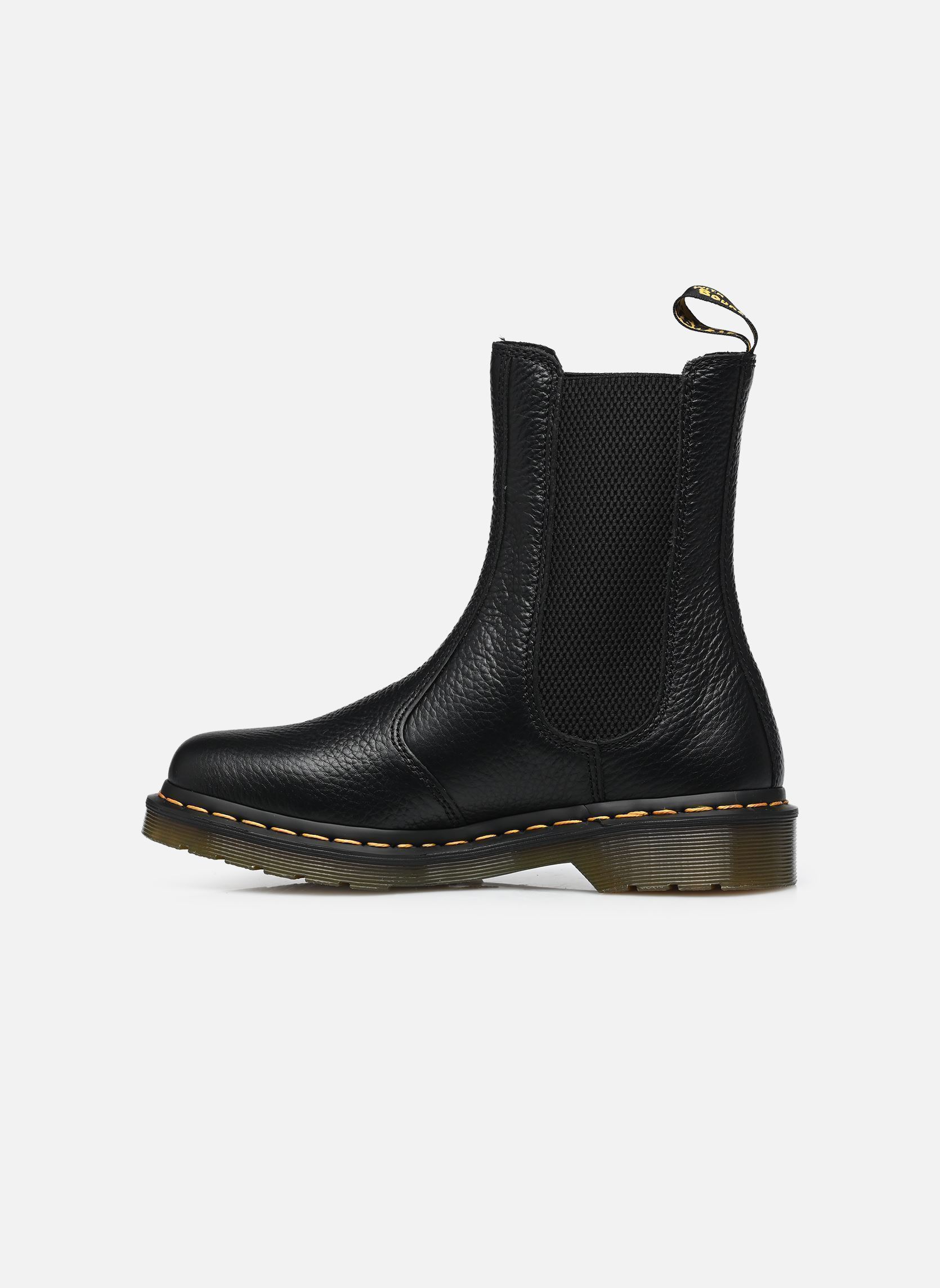 Niedrige Ankle Boots 2976 Hi damen schwarz Dr. Martens Niedrige Ankle Boots 2976 Hi damen schwarz BLACK MILLED NAPPA