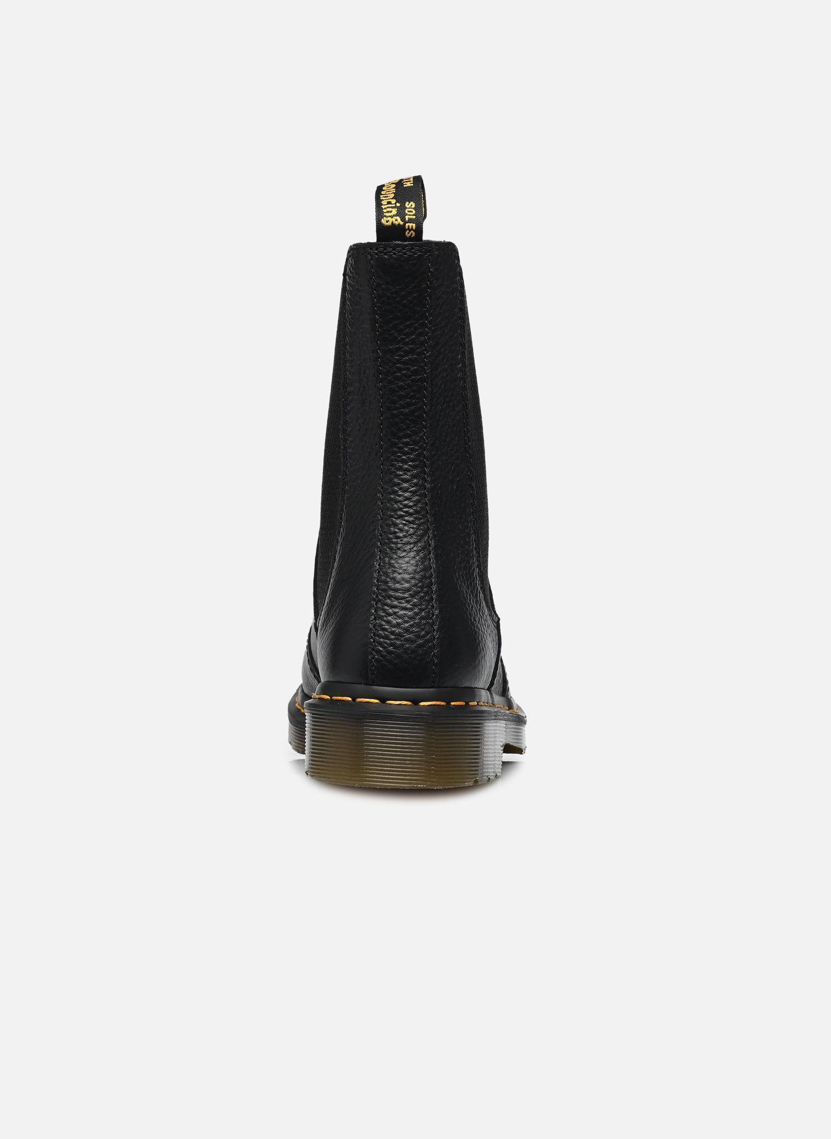 Niedrige Ankle Boots 2976 Hi damen schwarz Dr. Martens Niedrige Ankle Boots 2976 Hi damen schwarz BLACK MILLED NAPPA