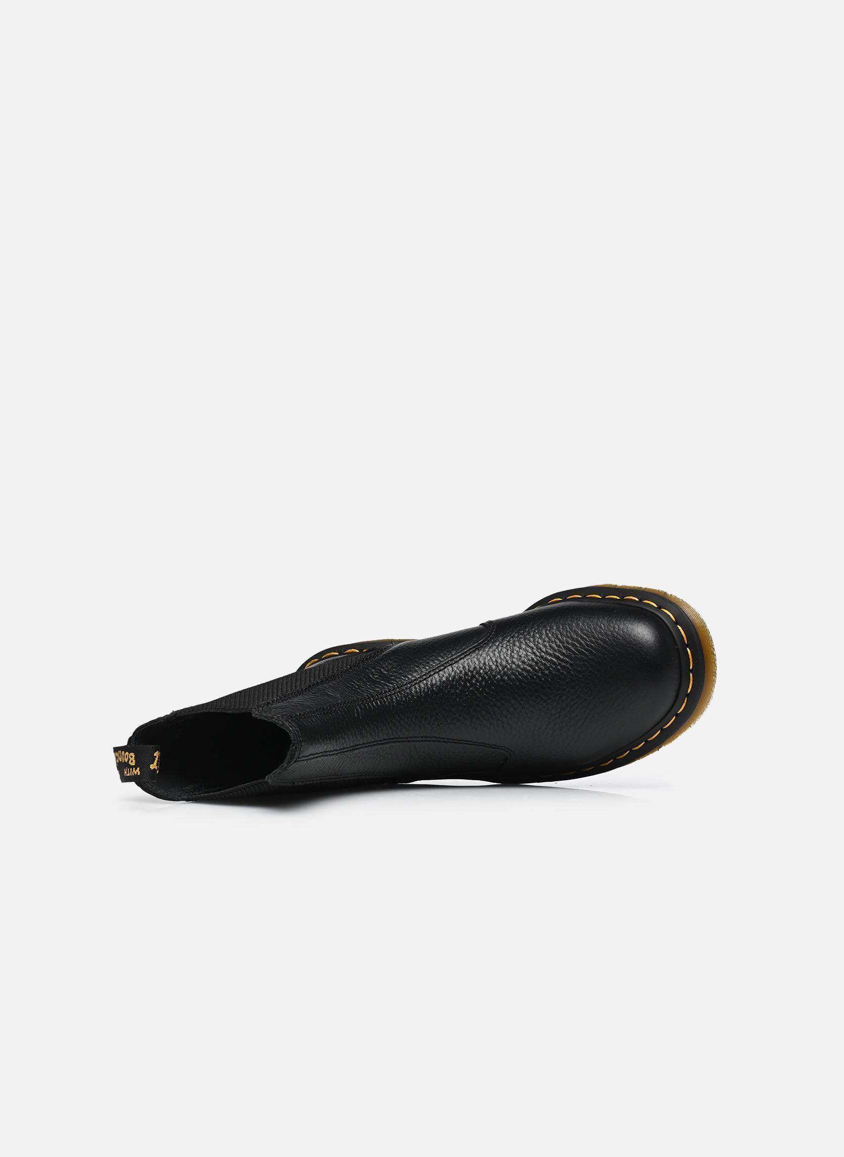 Niedrige Ankle Boots 2976 Hi damen schwarz Dr. Martens Niedrige Ankle Boots 2976 Hi damen schwarz BLACK MILLED NAPPA