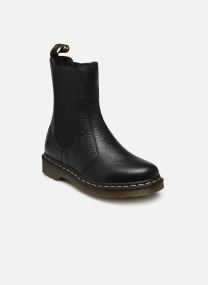Niedrige Ankle Boots 2976 Hi damen schwarz Dr. Martens Niedrige Ankle Boots 2976 Hi damen schwarz BLACK MILLED NAPPA