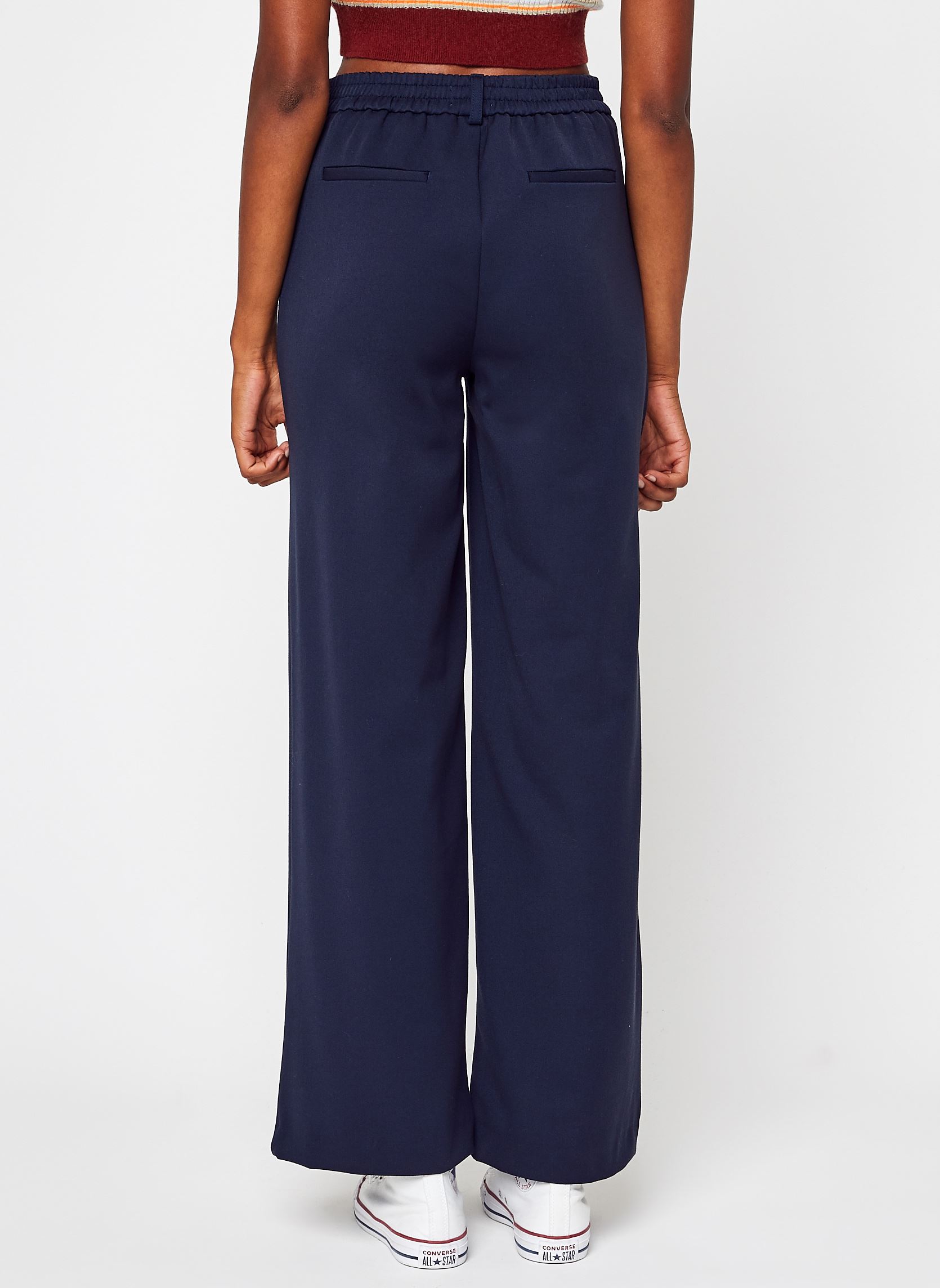 Weite Hosen OBJLISA WIDE PANT NOOS damen blau OBJECT Weite Hosen OBJLISA WIDE PANT NOOS damen blau SKY CAPTAIN