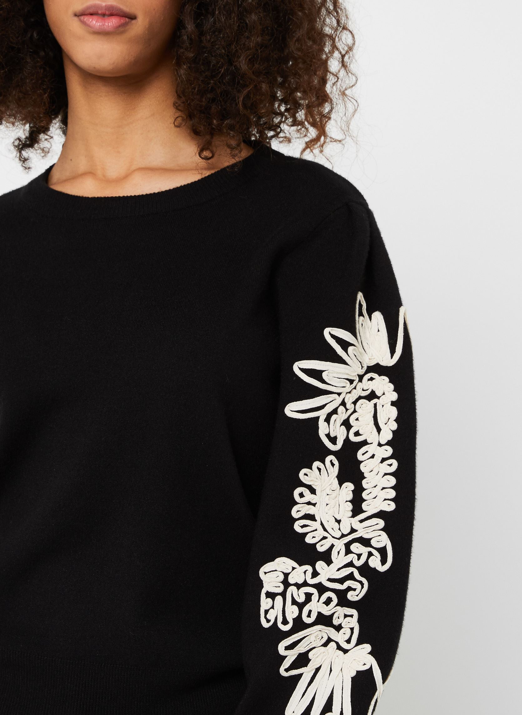 Pulls OBJJOANA L/S KNIT PULLOVER 123 femme noir OBJECT Pulls OBJJOANA L/S KNIT PULLOVER 123 femme noir Black