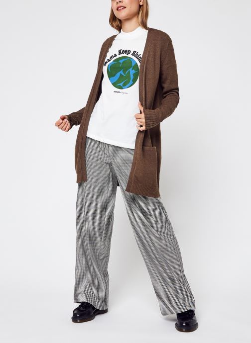 OBJECT Dames Broek Objlisa Wide Pant – Wijde Pijpen – Elastische Tailleband – Modieuze Stoffen Broek Voor Dagelijks Gebruik