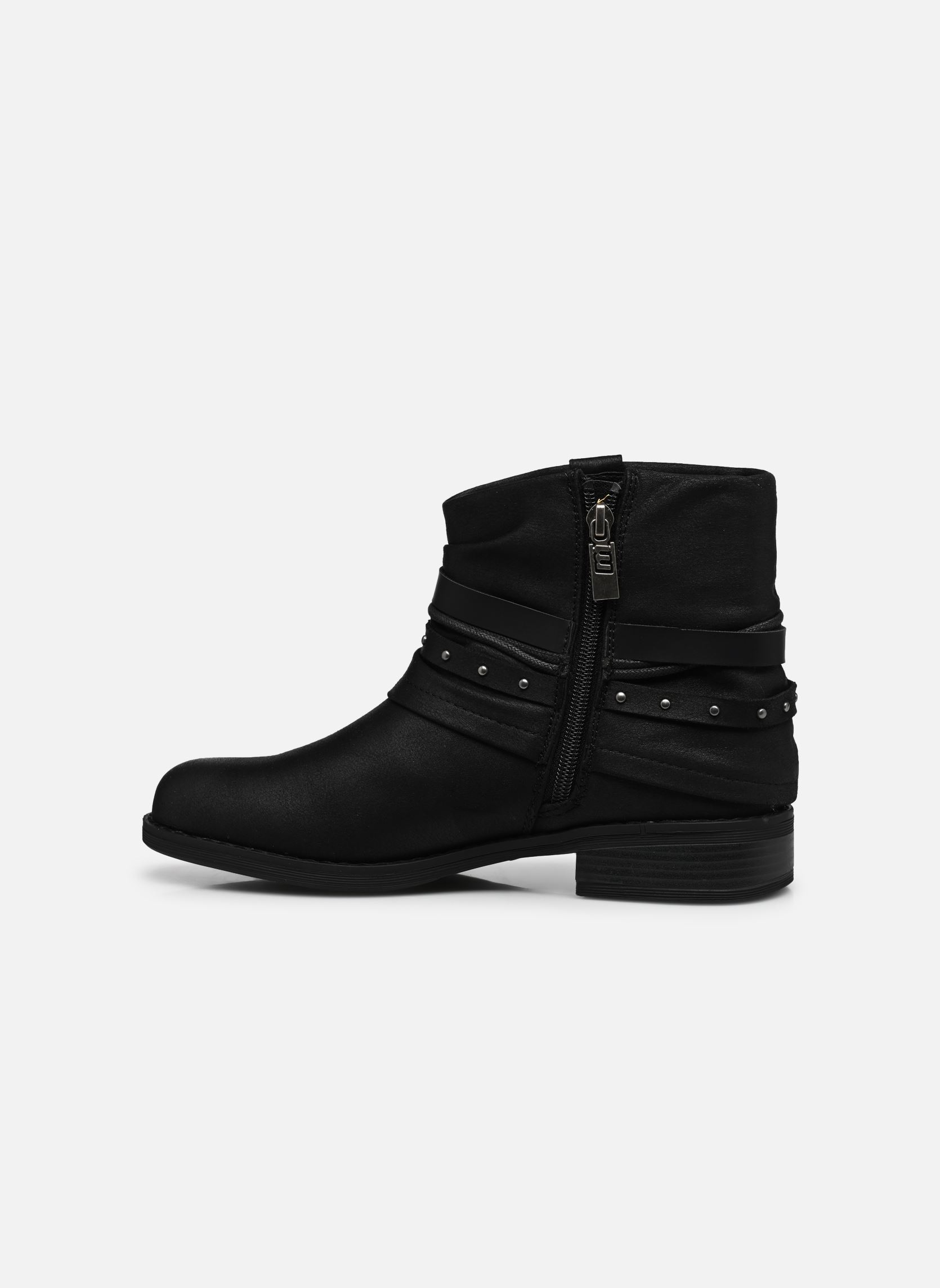 Niedrige Ankle Boots PERSEA WEDGE 50493 damen schwarz MTNG Niedrige Ankle Boots PERSEA WEDGE 50493 damen schwarz KARMA 2 NEGRO / SPAZZOLATO 2 N