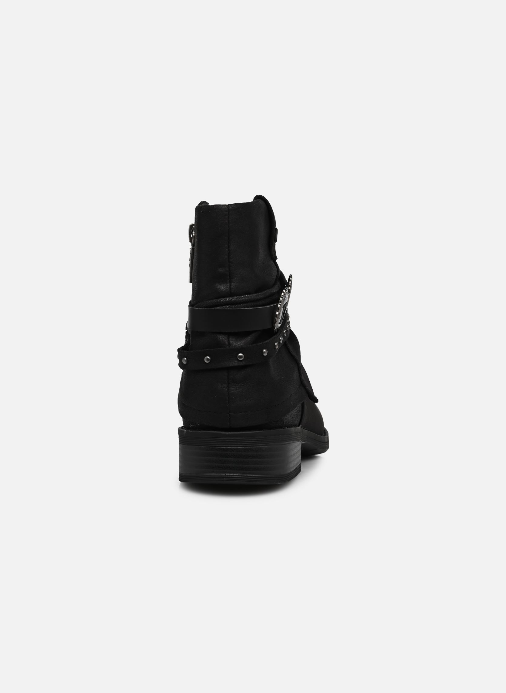 Niedrige Ankle Boots PERSEA WEDGE 50493 damen schwarz MTNG Niedrige Ankle Boots PERSEA WEDGE 50493 damen schwarz KARMA 2 NEGRO / SPAZZOLATO 2 N