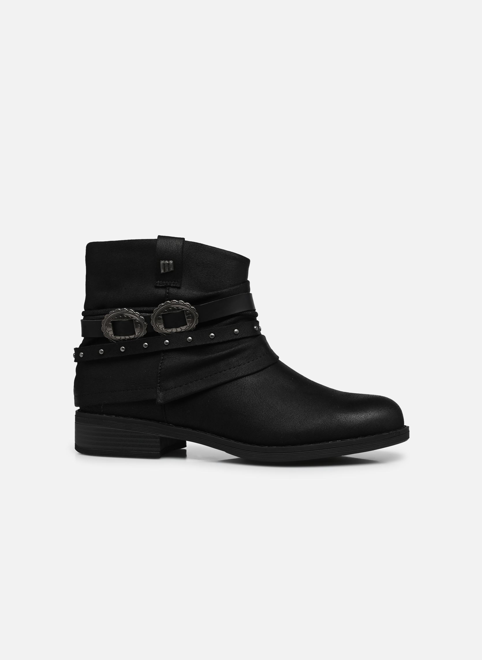 Niedrige Ankle Boots PERSEA WEDGE 50493 damen schwarz MTNG Niedrige Ankle Boots PERSEA WEDGE 50493 damen schwarz KARMA 2 NEGRO / SPAZZOLATO 2 N