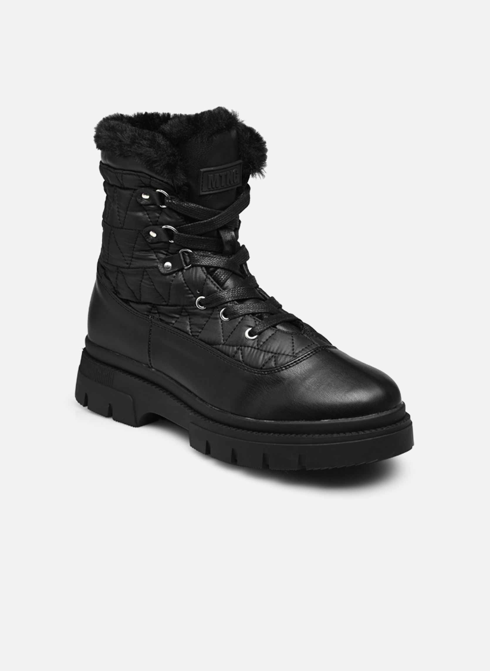 Geschnürte Stiefeletten NEW MIRTE 50082 damen schwarz MTNG Geschnürte Stiefeletten NEW MIRTE 50082 damen schwarz VANILLA NEGRO