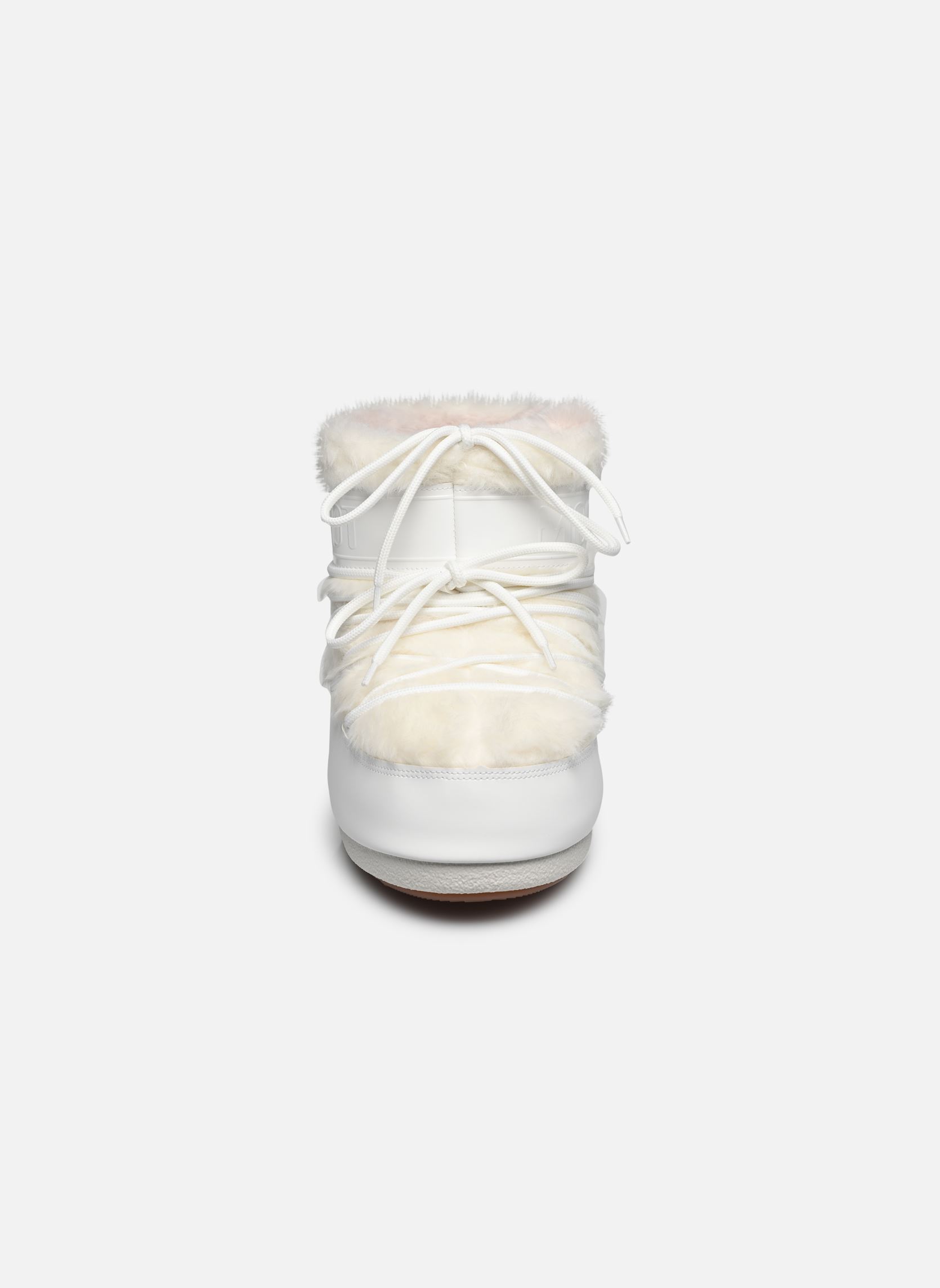Snowboots MB ICON LOW FAUX FUR dames wit Moon Boot Snowboots MB ICON LOW FAUX FUR dames wit OPTICAL WHITE