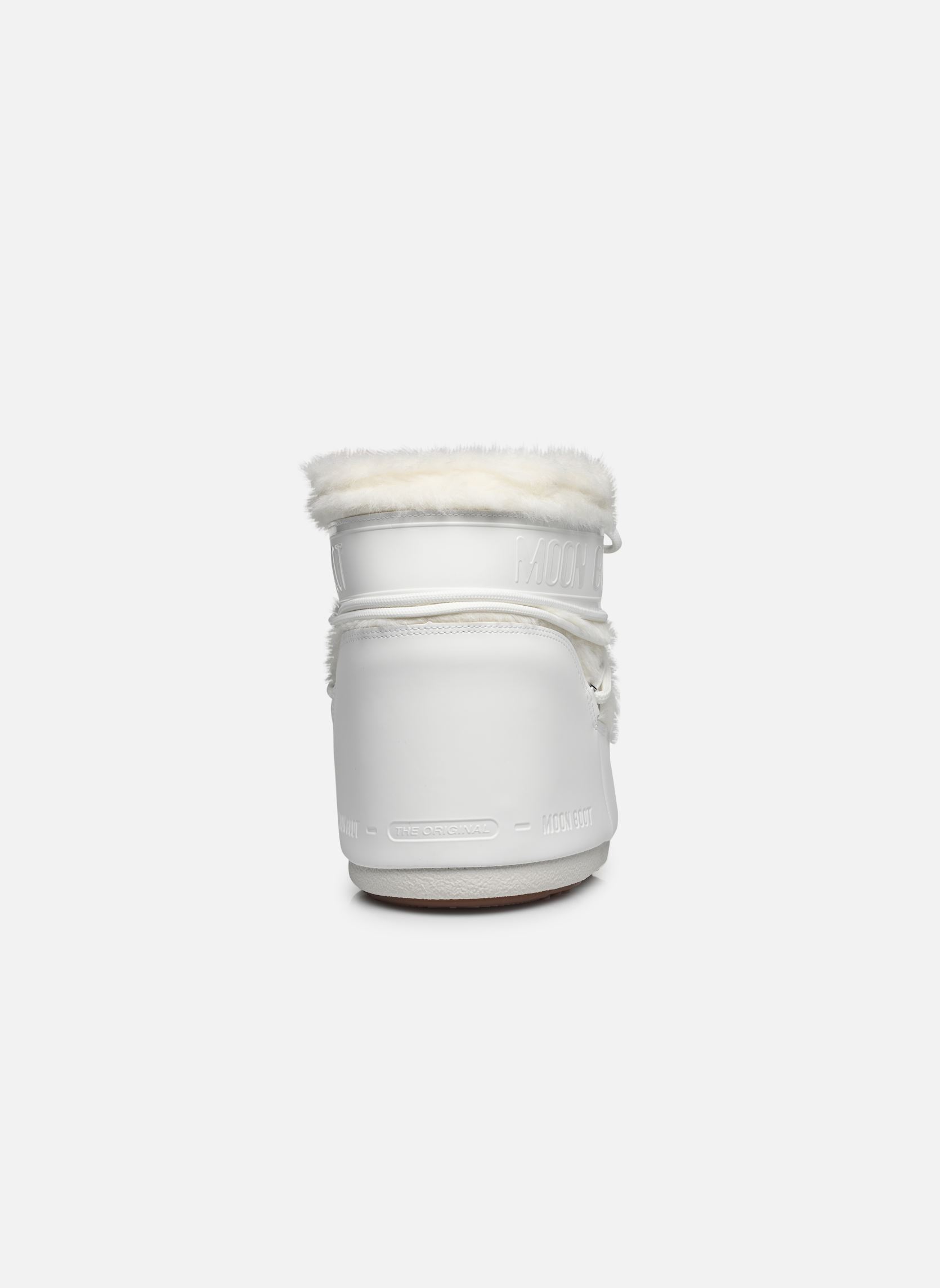 Snowboots MB ICON LOW FAUX FUR dames wit Moon Boot Snowboots MB ICON LOW FAUX FUR dames wit OPTICAL WHITE