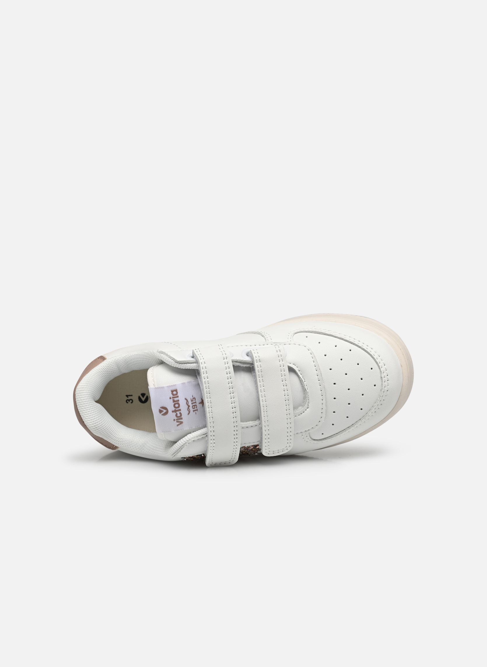 Baskets basses TIEMPO EFECTO PIEL & FANTASIA fille blanc Victoria Baskets basses TIEMPO EFECTO PIEL & FANTASIA fille blanc PLATINO