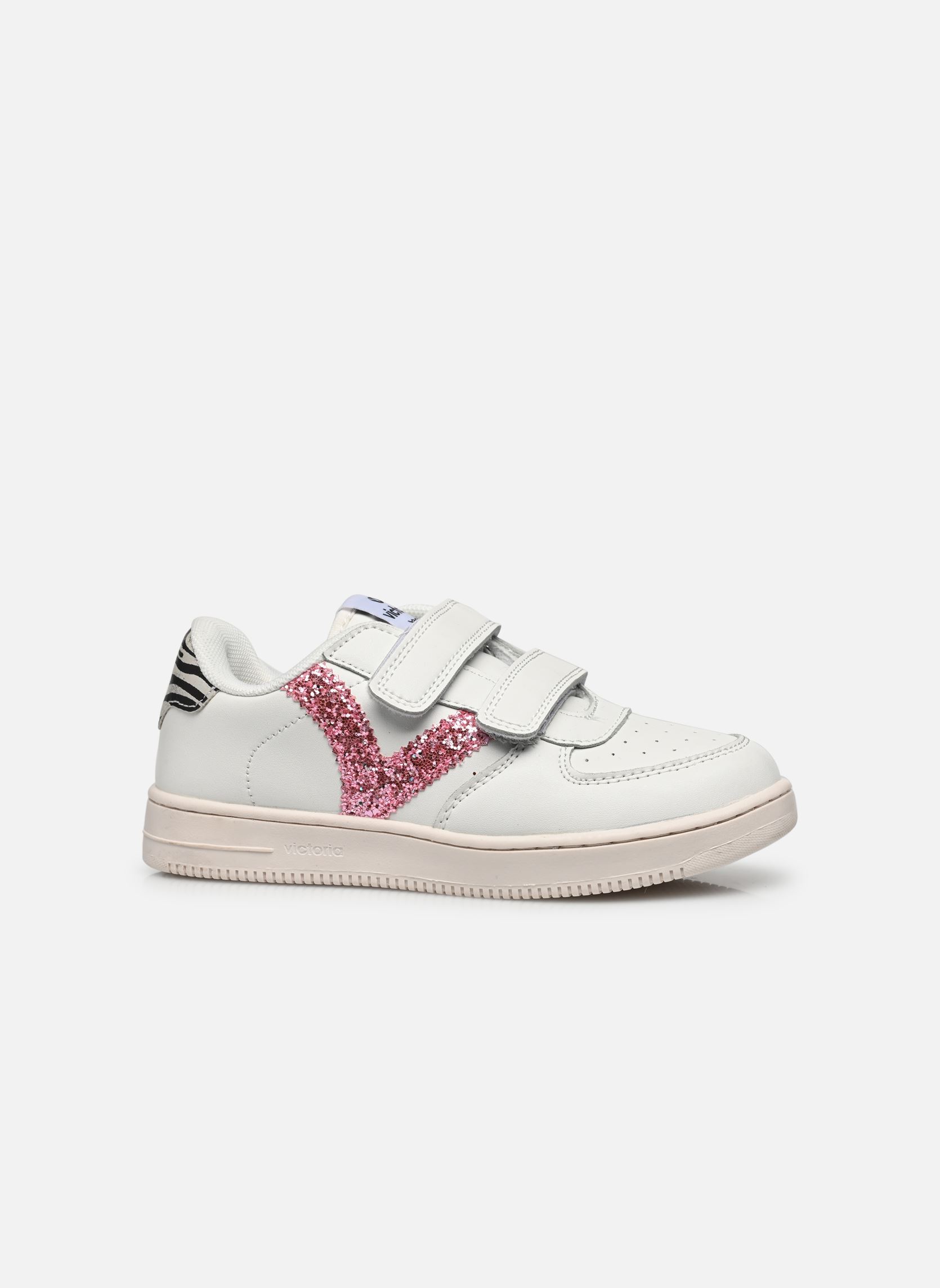 Baskets basses TIEMPO EFECTO PIEL & FANTASIA fille blanc Victoria Baskets basses TIEMPO EFECTO PIEL & FANTASIA fille blanc ROSA