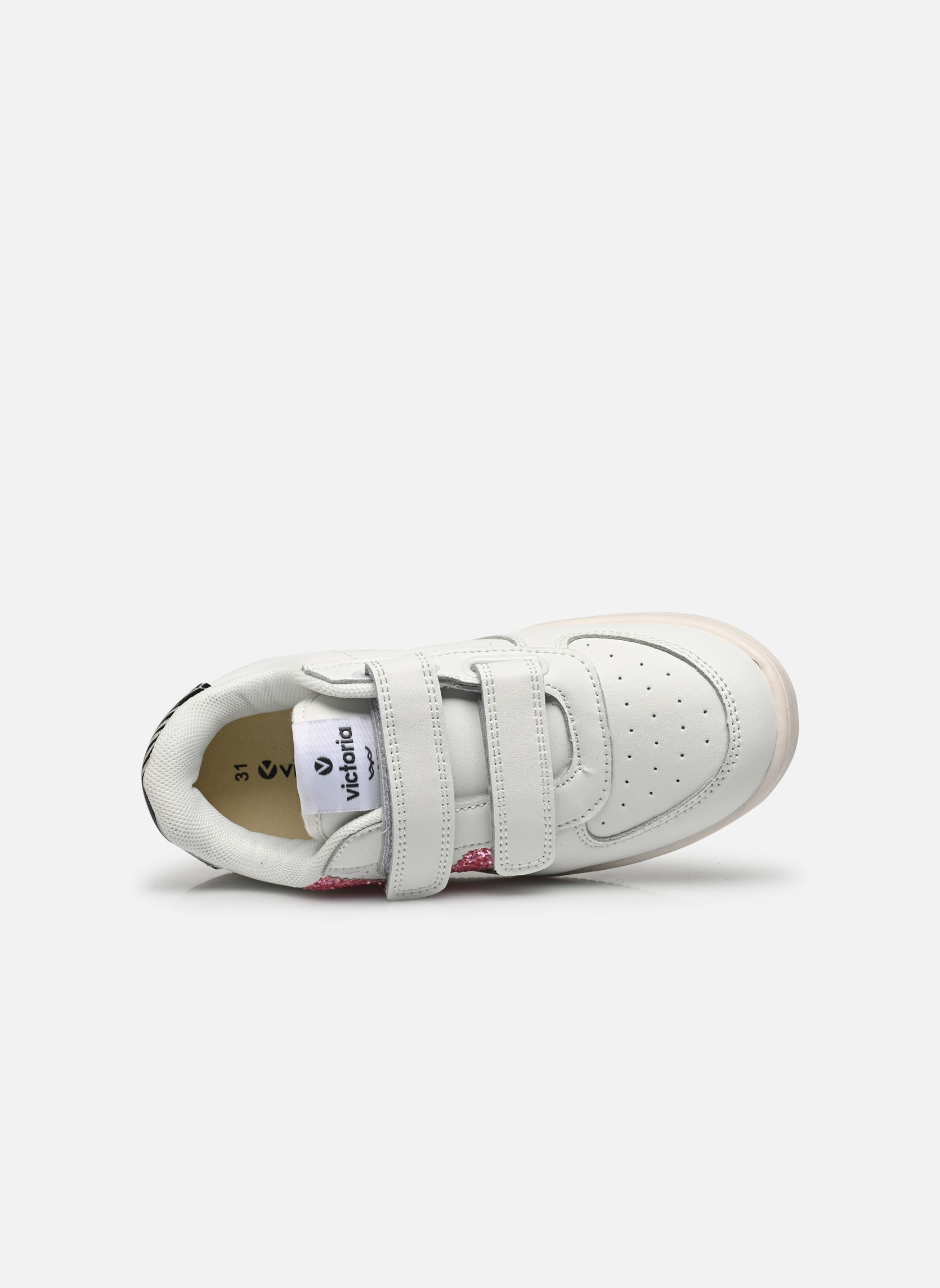 Baskets basses TIEMPO EFECTO PIEL & FANTASIA fille blanc Victoria Baskets basses TIEMPO EFECTO PIEL & FANTASIA fille blanc ROSA