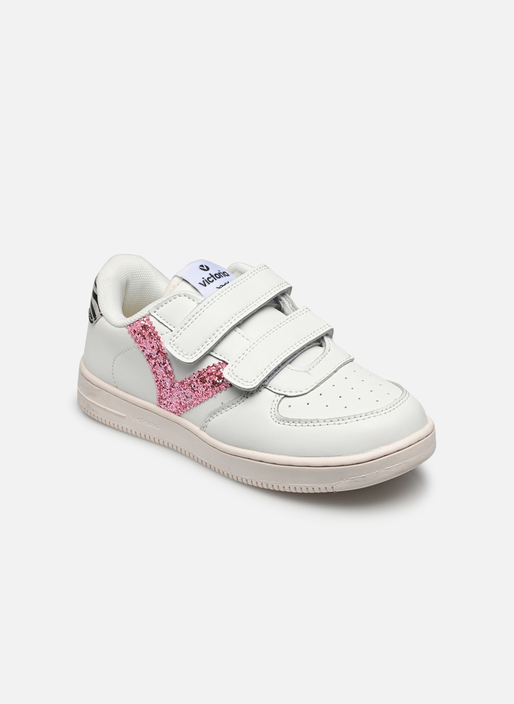 Baskets basses TIEMPO EFECTO PIEL & FANTASIA fille blanc Victoria Baskets basses TIEMPO EFECTO PIEL & FANTASIA fille blanc ROSA
