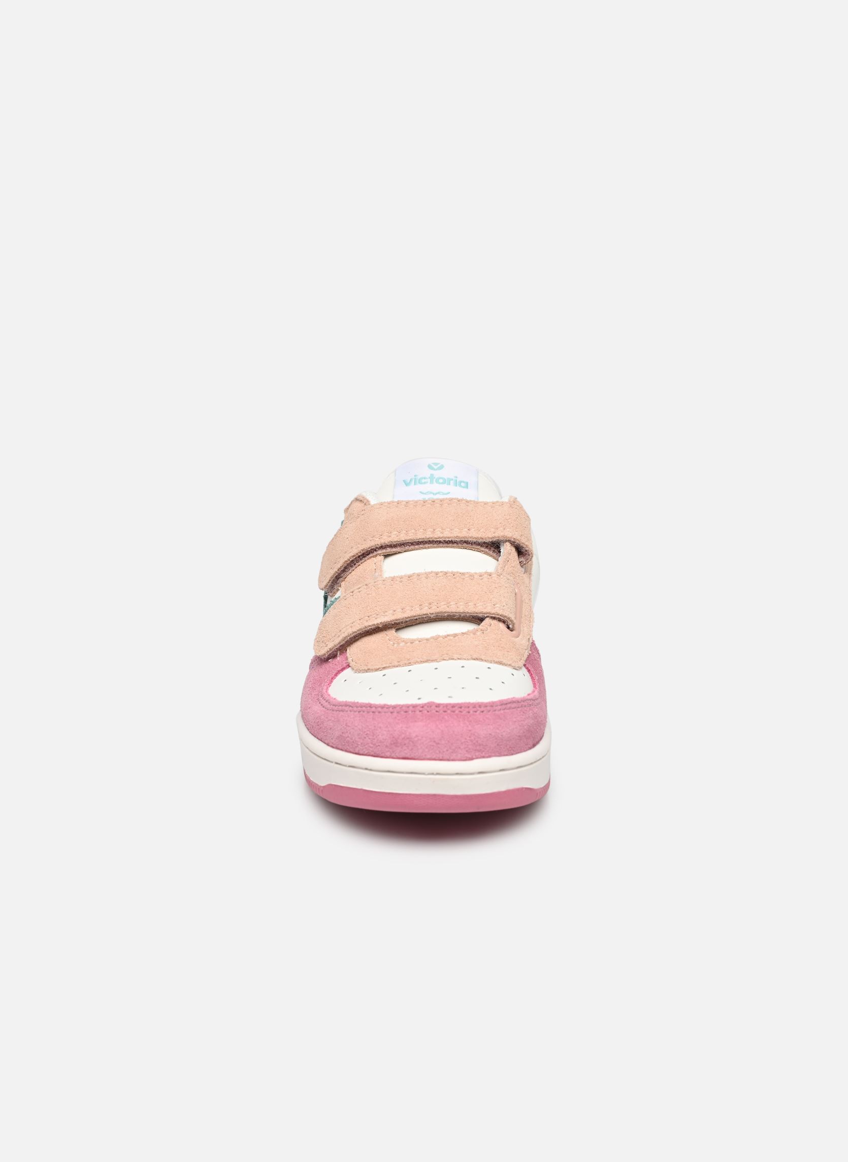Niedrige Sneaker Tiempo Tiras Serraje weiß Victoria Niedrige Sneaker Tiempo Tiras Serraje weiß Rosa