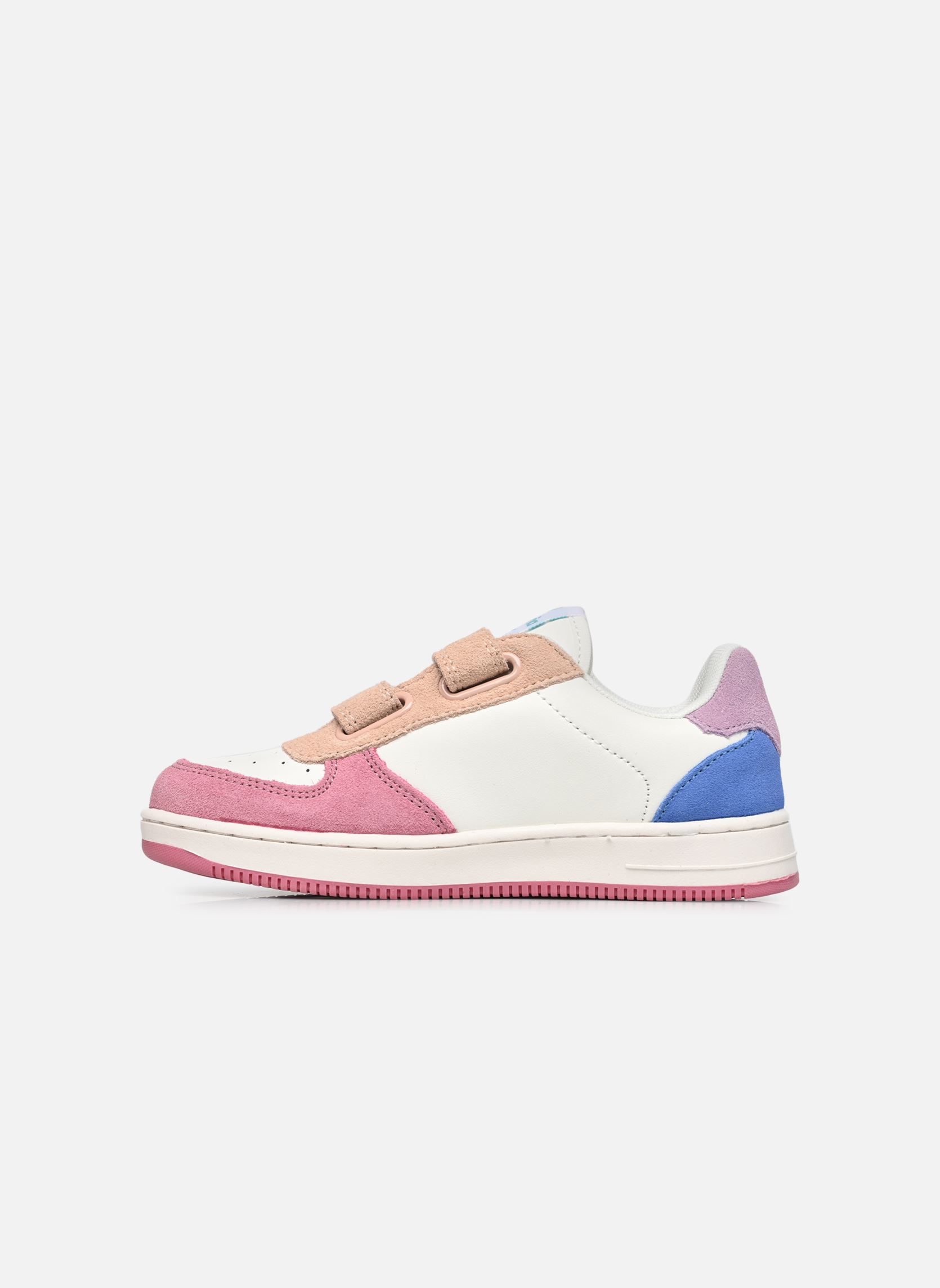 Niedrige Sneaker Tiempo Tiras Serraje weiß Victoria Niedrige Sneaker Tiempo Tiras Serraje weiß Rosa