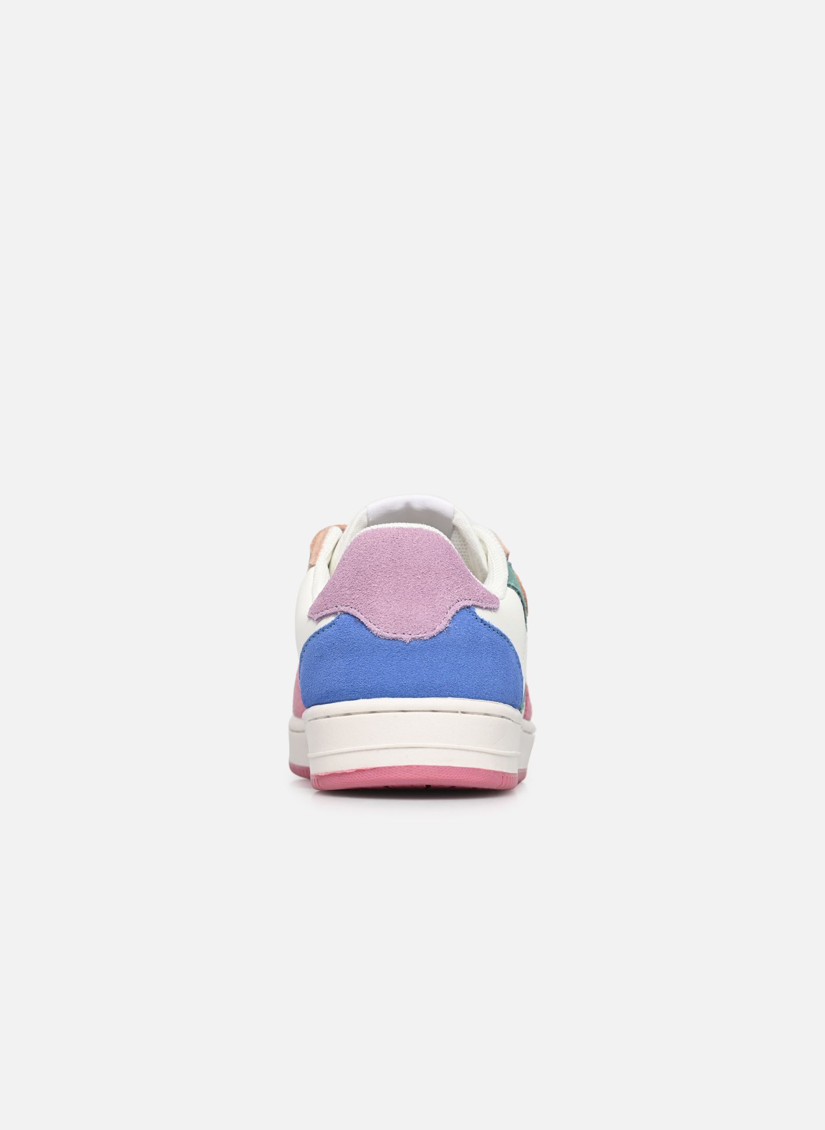 Niedrige Sneaker Tiempo Tiras Serraje weiß Victoria Niedrige Sneaker Tiempo Tiras Serraje weiß Rosa