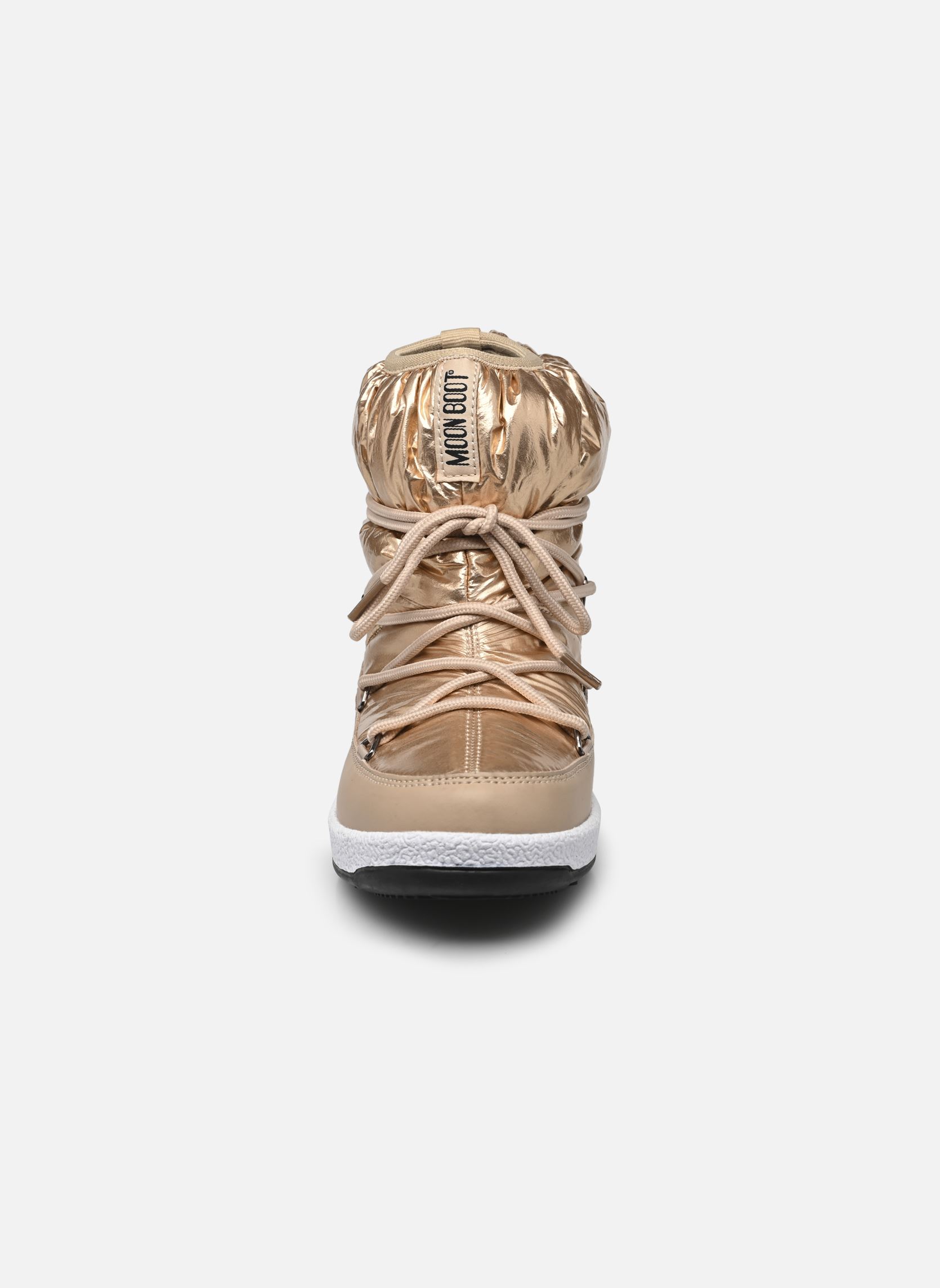 Snowboots Moon Boot Jr Girl Low Nylon meisjes zilver Moon Boot Snowboots Moon Boot Jr Girl Low Nylon meisjes zilver Rose gold