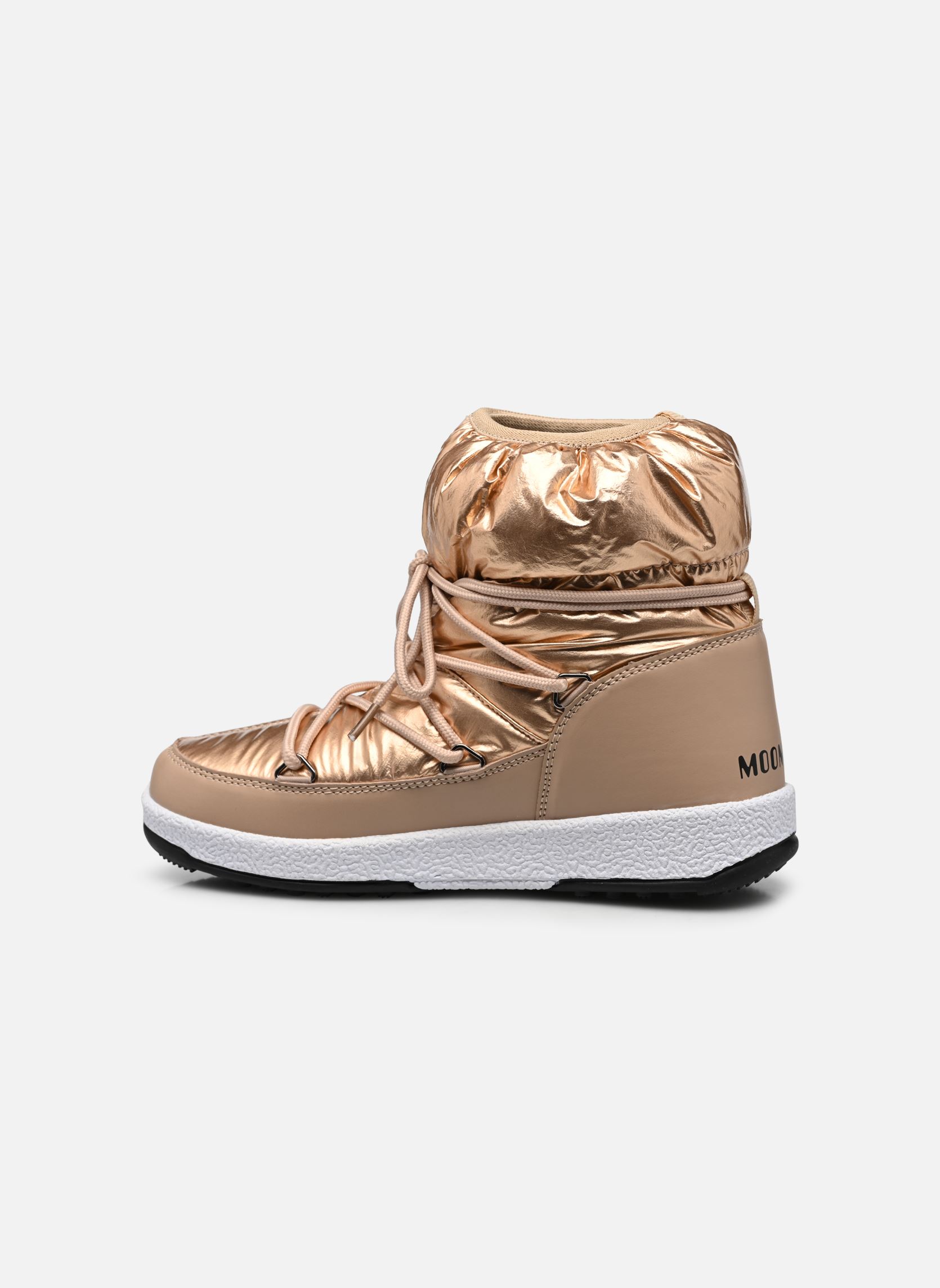 Snowboots Moon Boot Jr Girl Low Nylon meisjes zilver Moon Boot Snowboots Moon Boot Jr Girl Low Nylon meisjes zilver Rose gold