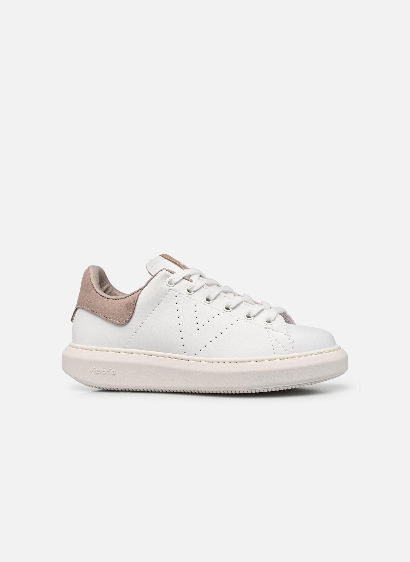 Lage sneakers Milan Efecto Piel & Serraje W dames beige Victoria Lage sneakers Milan Efecto Piel & Serraje W dames beige Nude