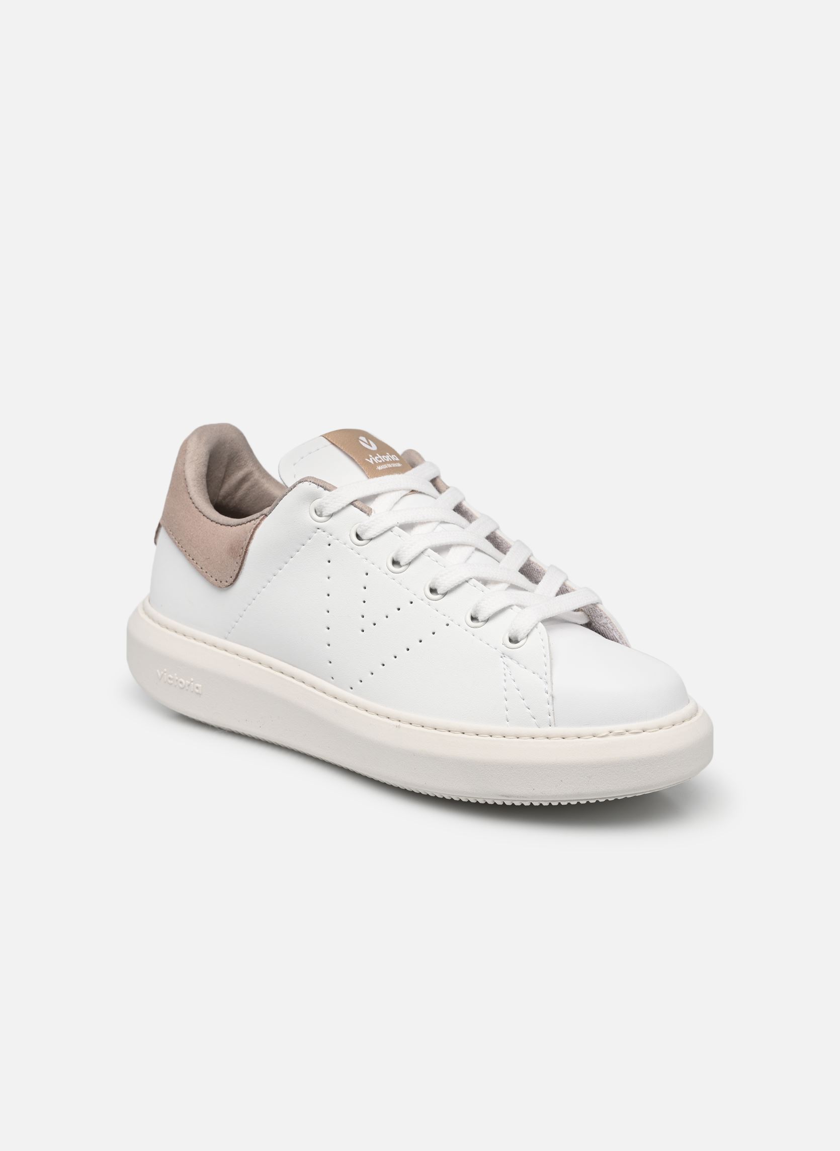 Lage sneakers Milan Efecto Piel & Serraje W dames beige Victoria Lage sneakers Milan Efecto Piel & Serraje W dames beige Nude