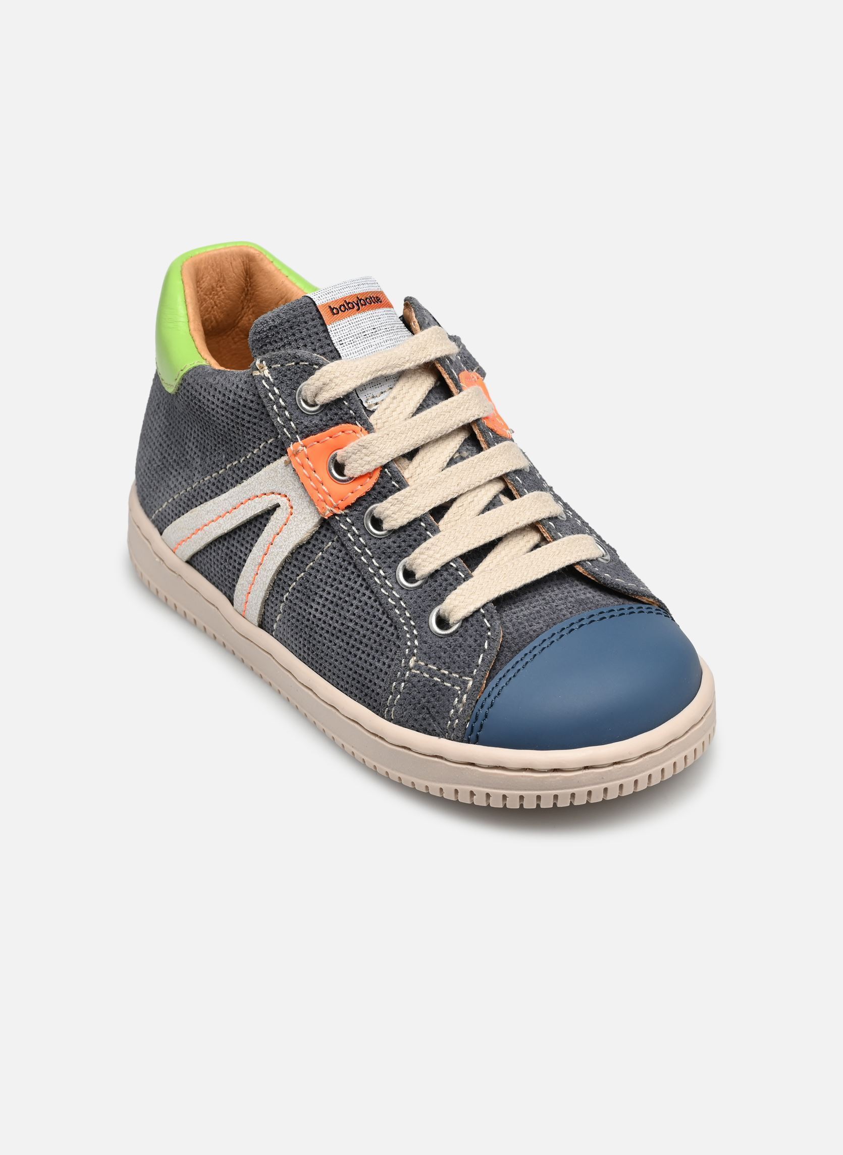 Chaussures premiers pas Ferid garçon bleu Babybotte Chaussures premiers pas Ferid garçon bleu JEANS