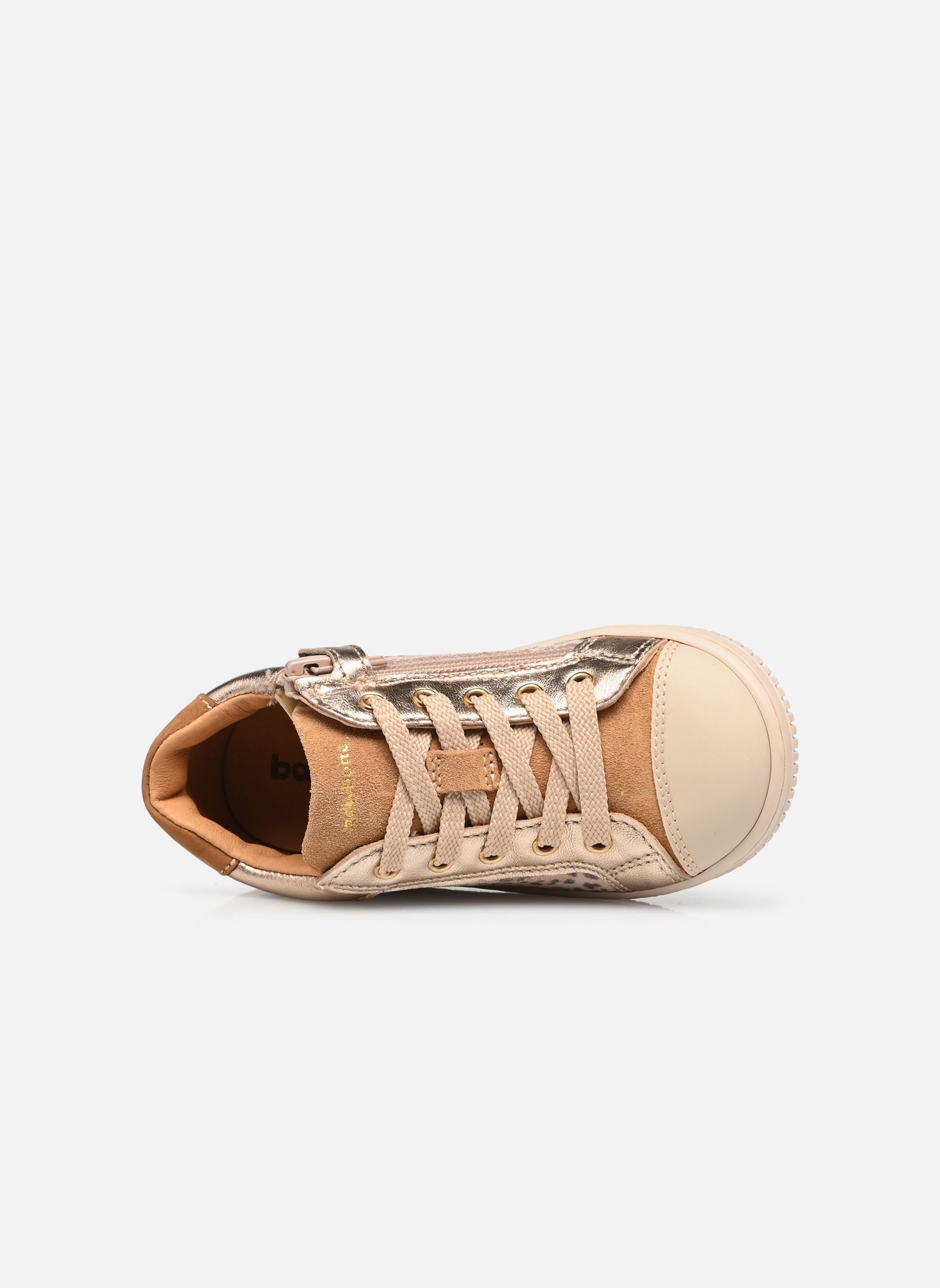 Chaussures premiers pas Frida fille or et bronze Babybotte Chaussures premiers pas Frida fille or et bronze IMPRIMÉ