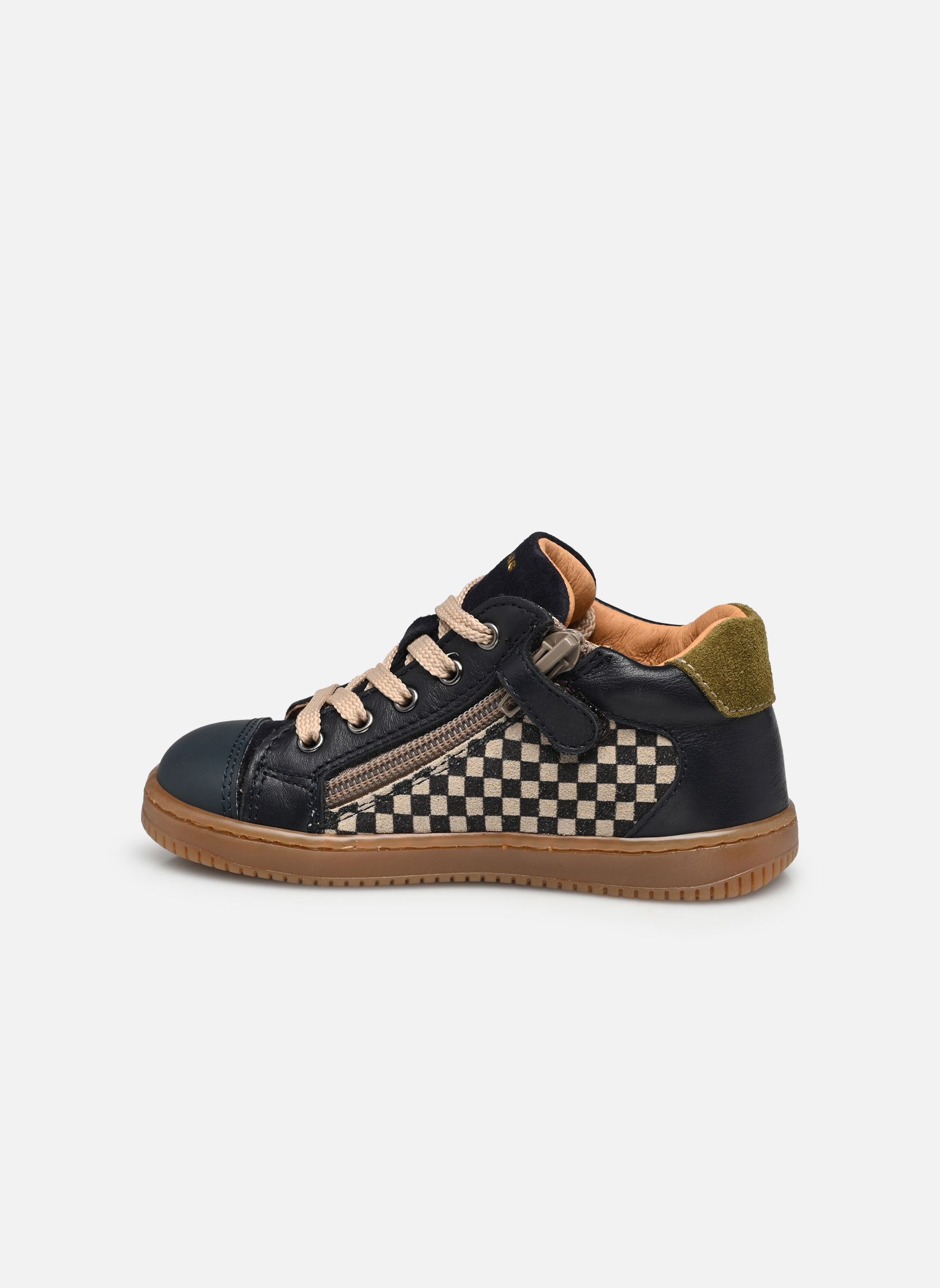 Chaussures premiers pas Frida garçon bleu Babybotte Chaussures premiers pas Frida garçon bleu VERT