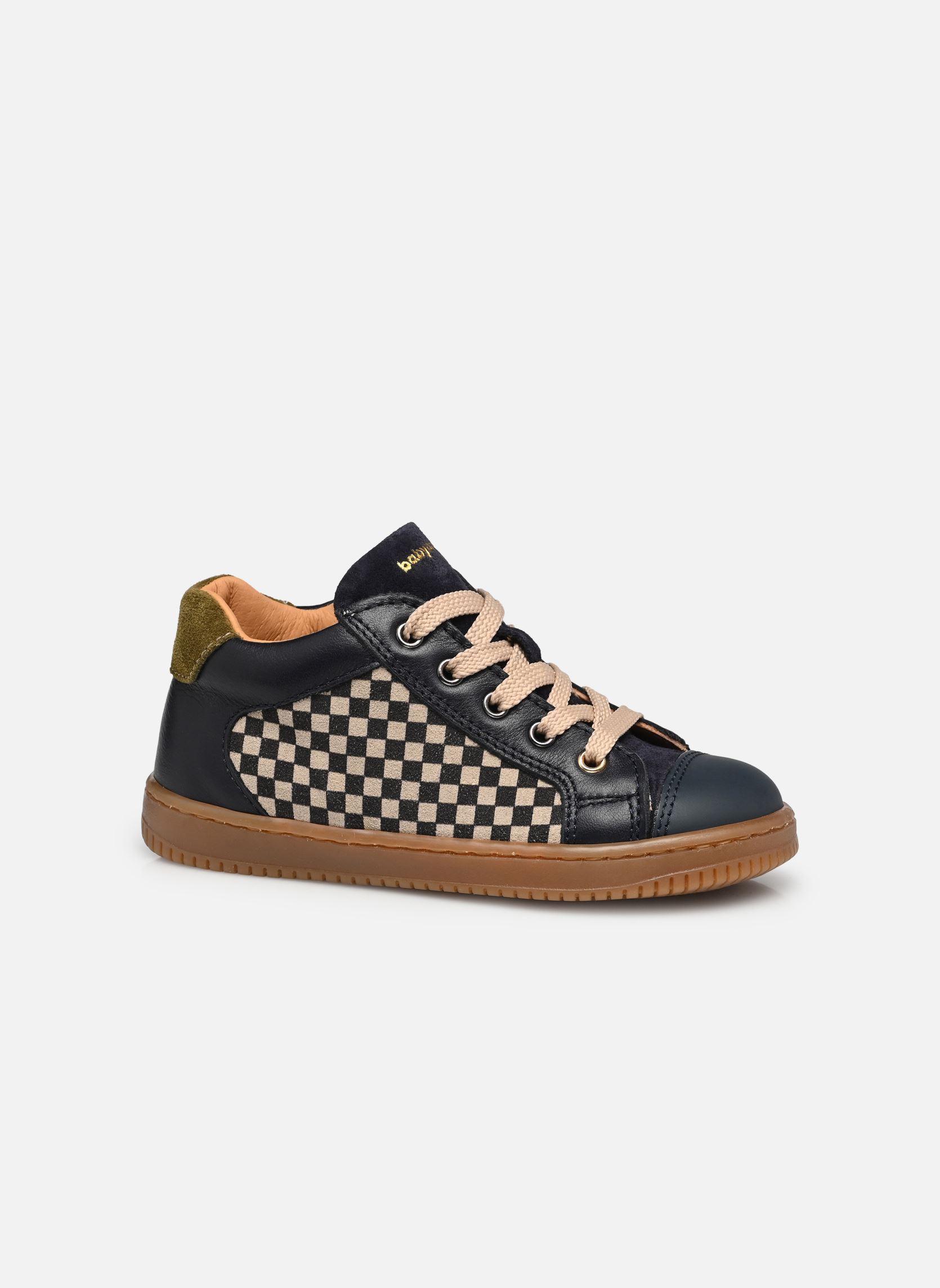 Chaussures premiers pas Frida garçon bleu Babybotte Chaussures premiers pas Frida garçon bleu VERT