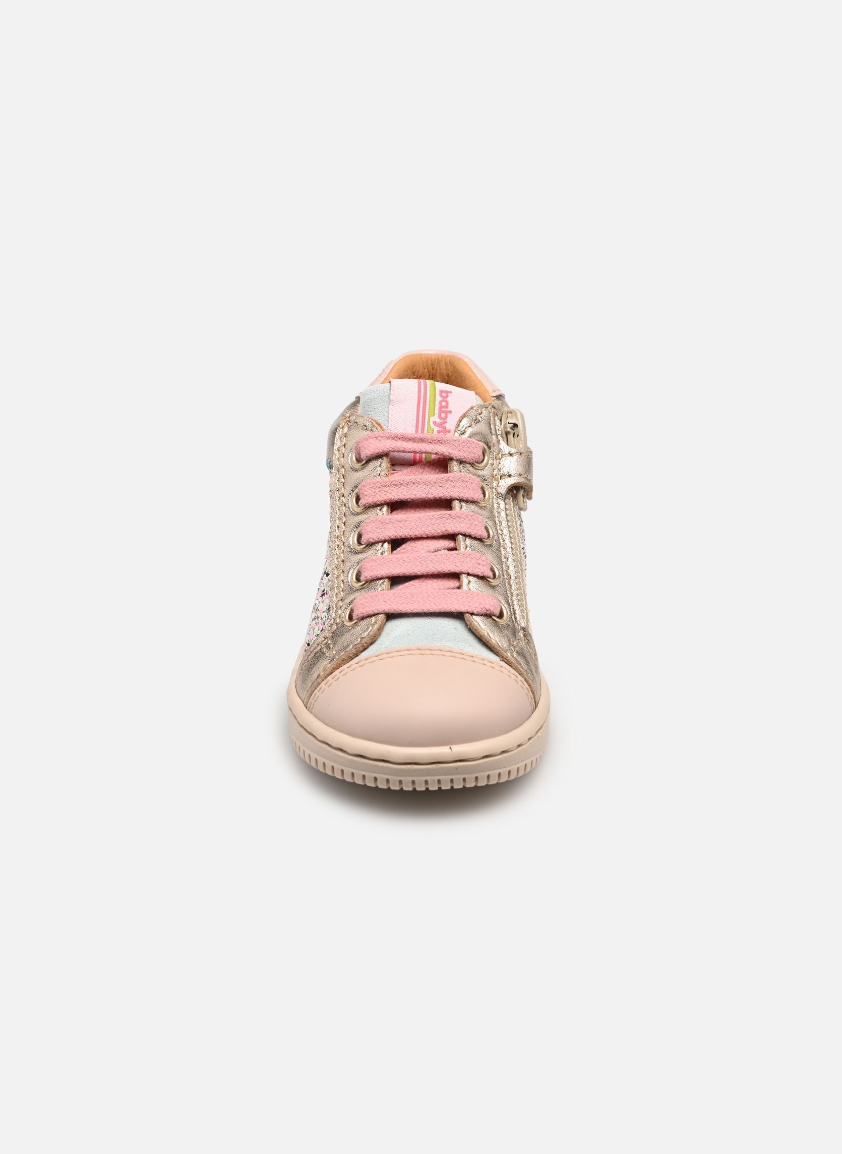 Chaussures premiers pas Frida fille rose Babybotte Chaussures premiers pas Frida fille rose ROSE PALE