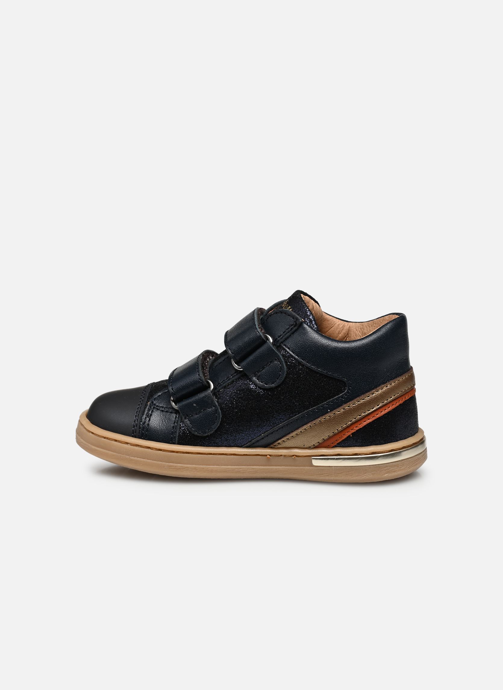 Sneakers alte Aster/Velcro bambina blu Babybotte Sneakers alte Aster/Velcro bambina blu BLEU