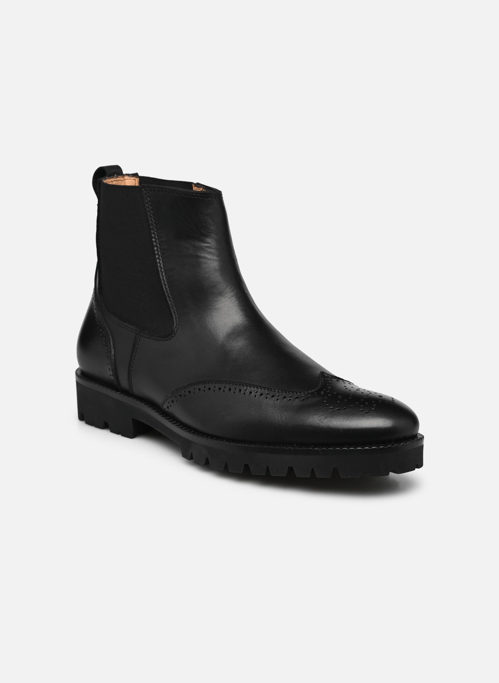 Stiefeletten und Stiefel 4538 herren schwarz Brett & Sons Stiefeletten und Stiefel 4538 herren schwarz CRES NOIR