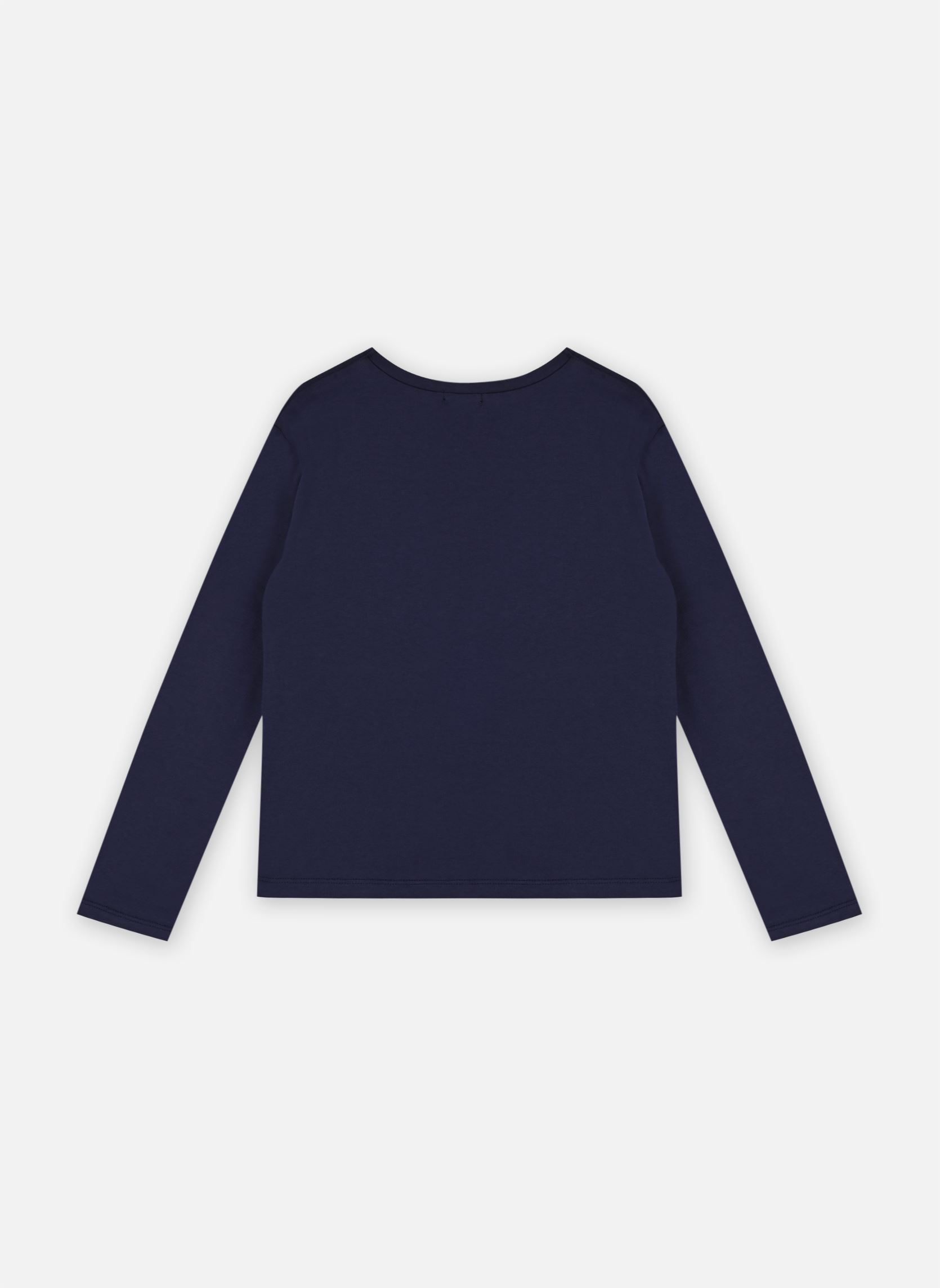 Tee-shirts Tee-Shirt Manches Longues U15A39 fille bleu Billieblush Tee-shirts Tee-Shirt Manches Longues U15A39 fille bleu INDIGO BLUE
