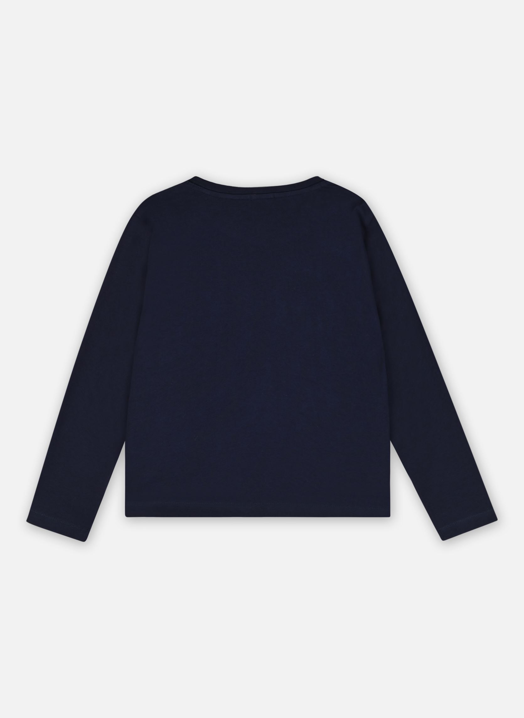Tee-shirts Tee-Shirt Manches Longues U15A42 fille bleu Billieblush Tee-shirts Tee-Shirt Manches Longues U15A42 fille bleu INDIGO BLUE