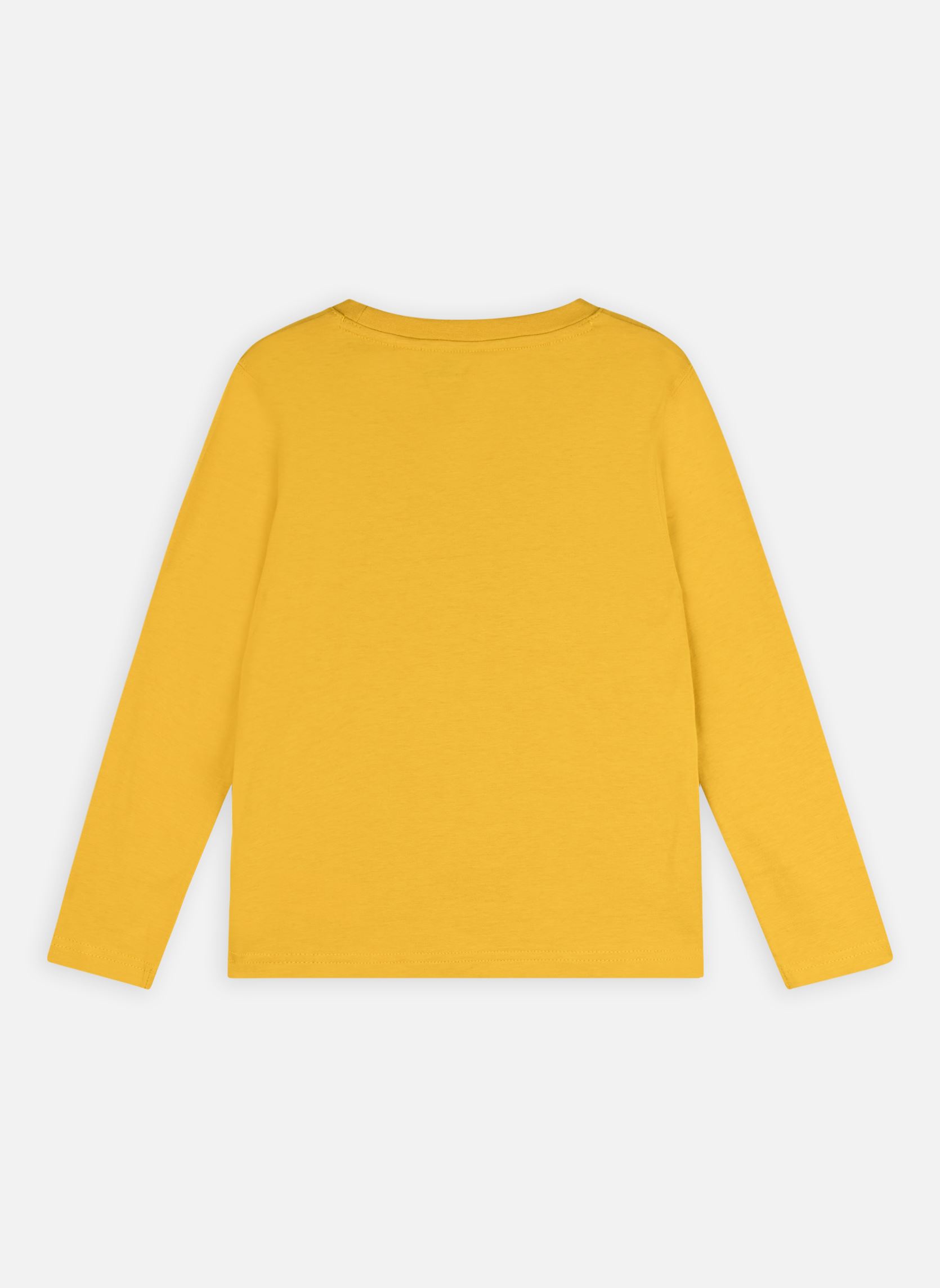 Tee-shirts Tee-Shirt Manches Longues T25T33 garçon jaune Timberland Tee-shirts Tee-Shirt Manches Longues T25T33 garçon jaune GOLDEN YELLOW