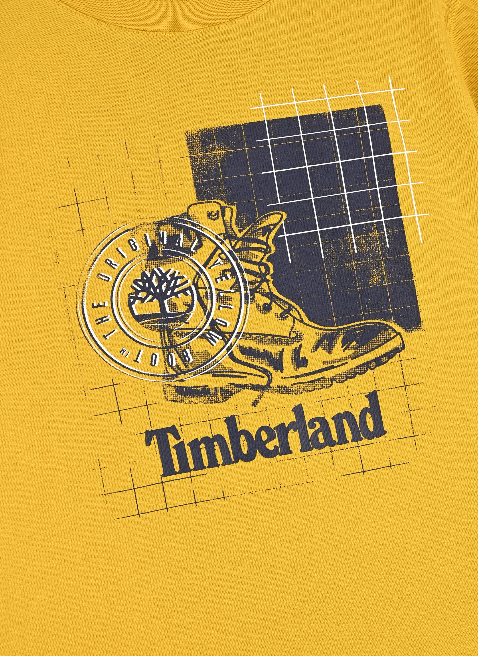 Tee-shirts Tee-Shirt Manches Longues T25T33 garçon jaune Timberland Tee-shirts Tee-Shirt Manches Longues T25T33 garçon jaune GOLDEN YELLOW