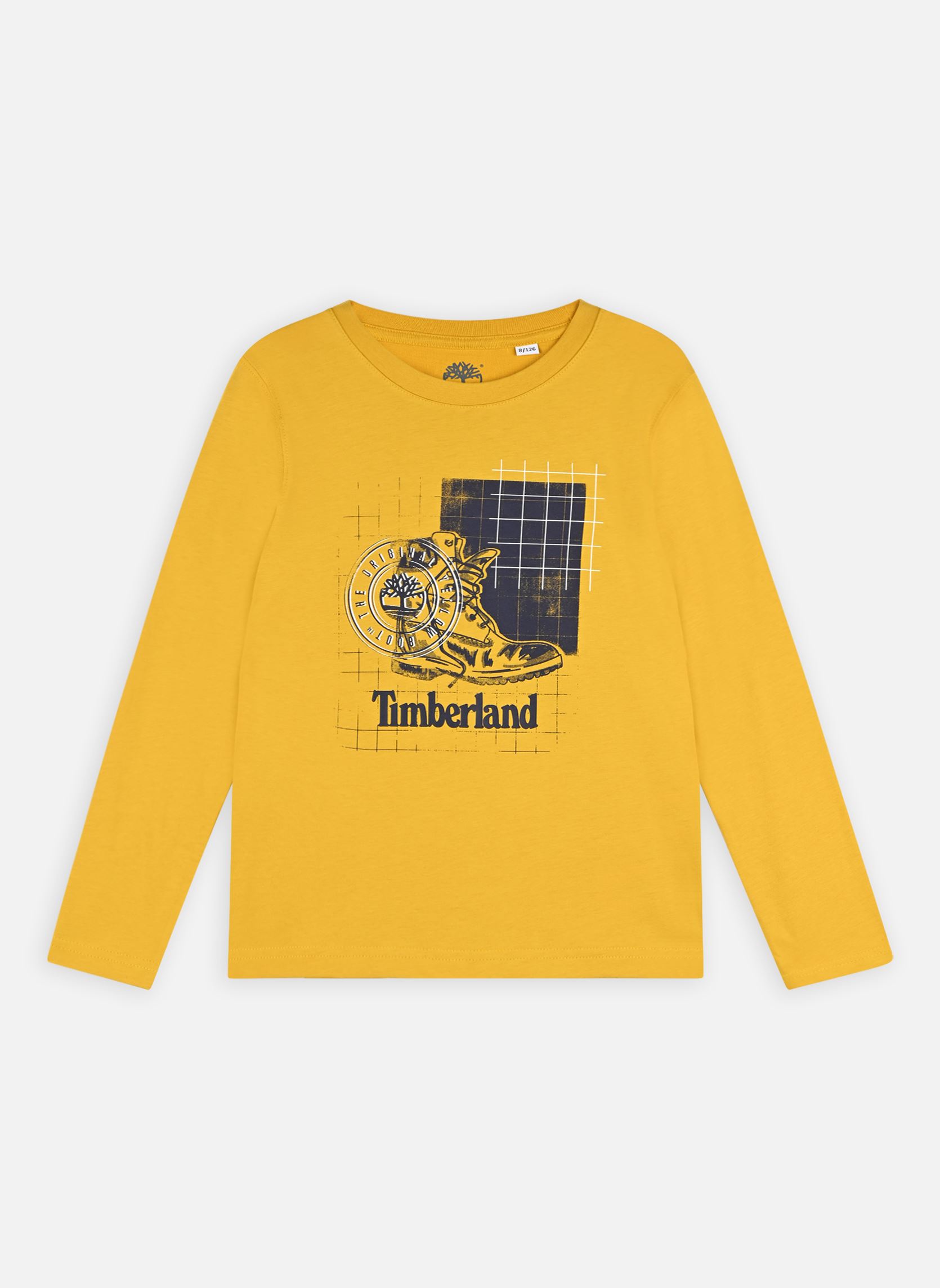 Tee-shirts Tee-Shirt Manches Longues T25T33 garçon jaune Timberland Tee-shirts Tee-Shirt Manches Longues T25T33 garçon jaune GOLDEN YELLOW
