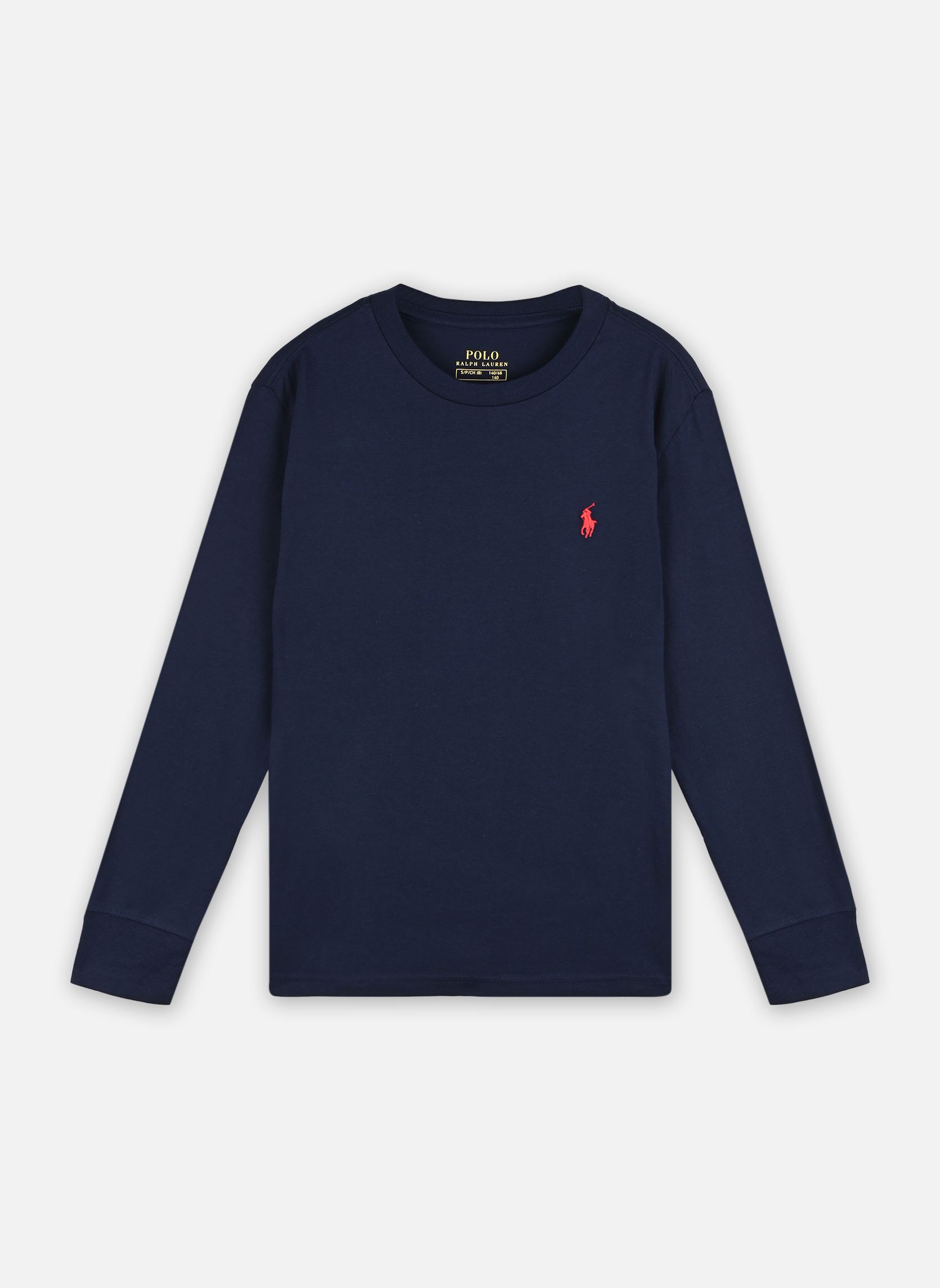 Vêtements Polo Ralph Lauren T shirt manches longues en jersey kids pour Accessoires