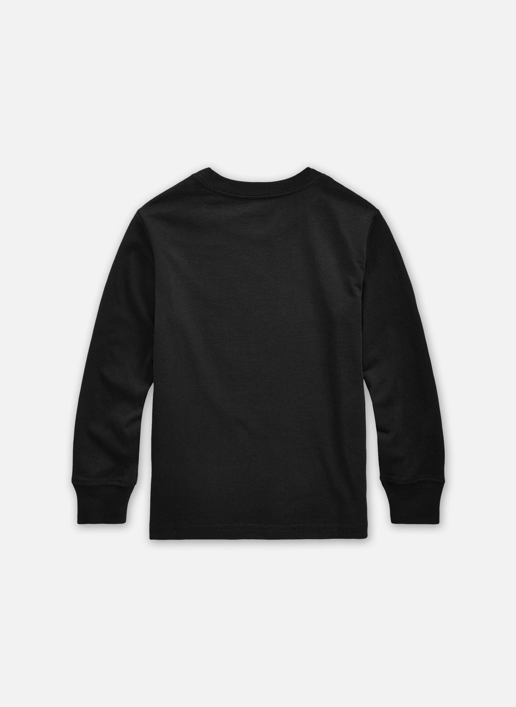 Tee-shirts T-shirt manches longues en jersey kids garçon noir Polo Ralph Lauren Tee-shirts T-shirt manches longues en jersey kids garçon noir RL BLACK