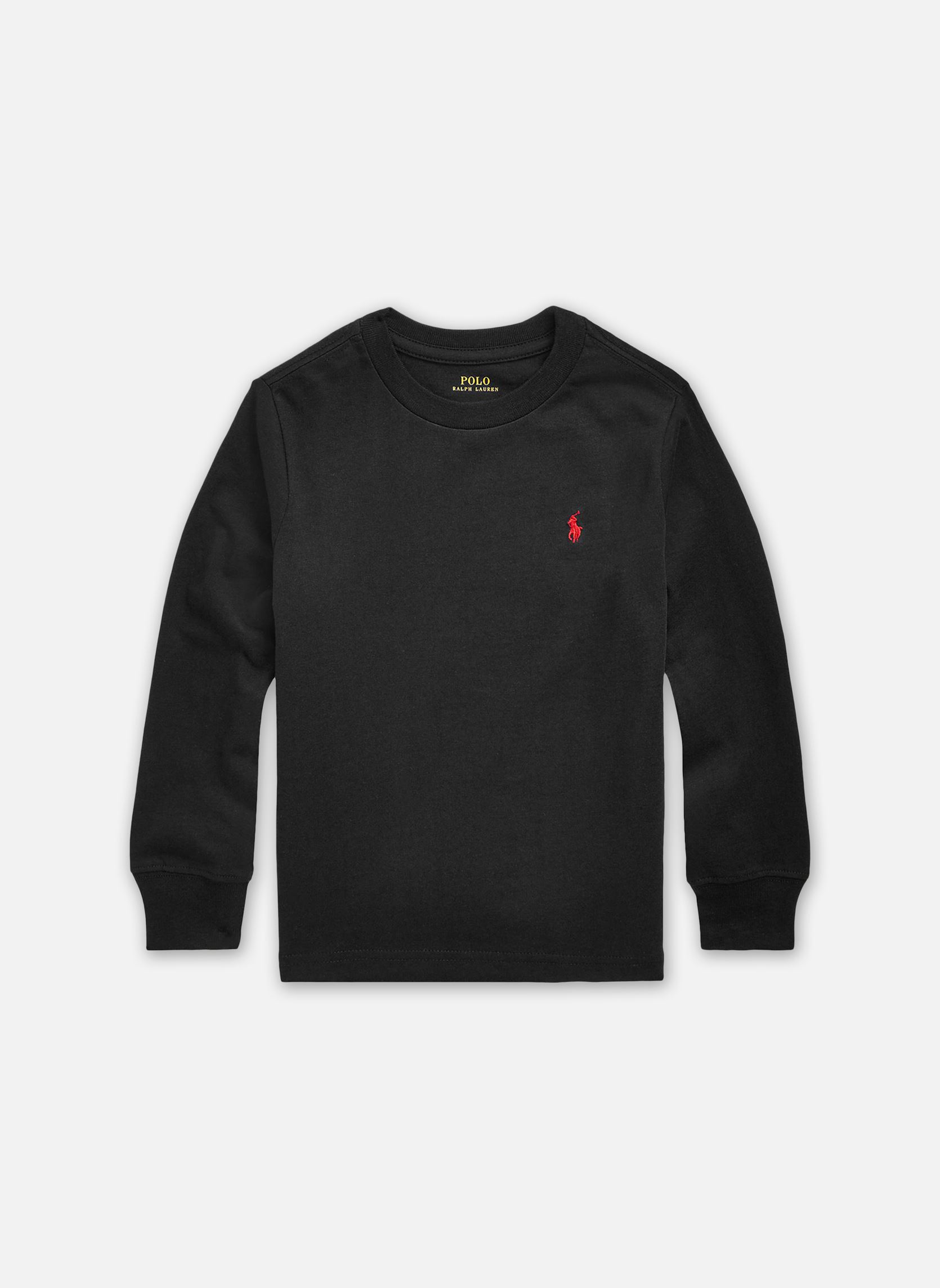 Vêtements Polo Ralph Lauren T shirt manches longues en jersey kids pour Accessoires - vue 2