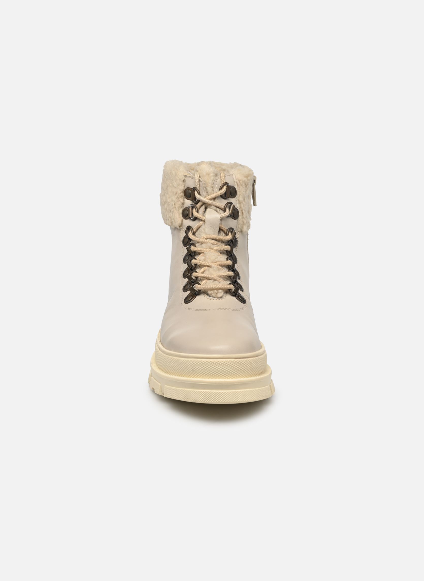 Bottines à lacets LILP femme blanc L'Atelier Tropézien Bottines à lacets LILP femme blanc OFF WHITE