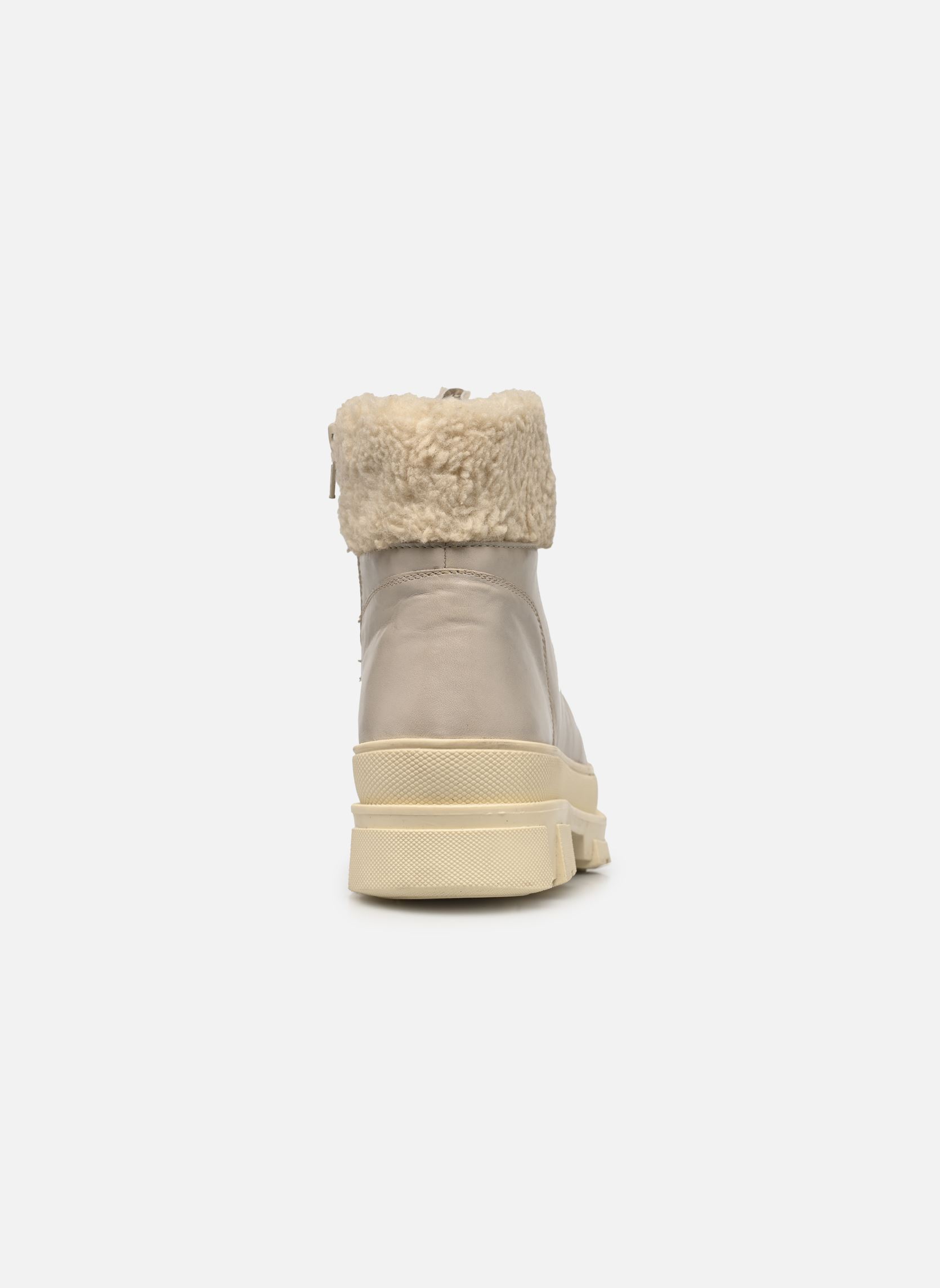 Bottines à lacets LILP femme blanc L'Atelier Tropézien Bottines à lacets LILP femme blanc OFF WHITE