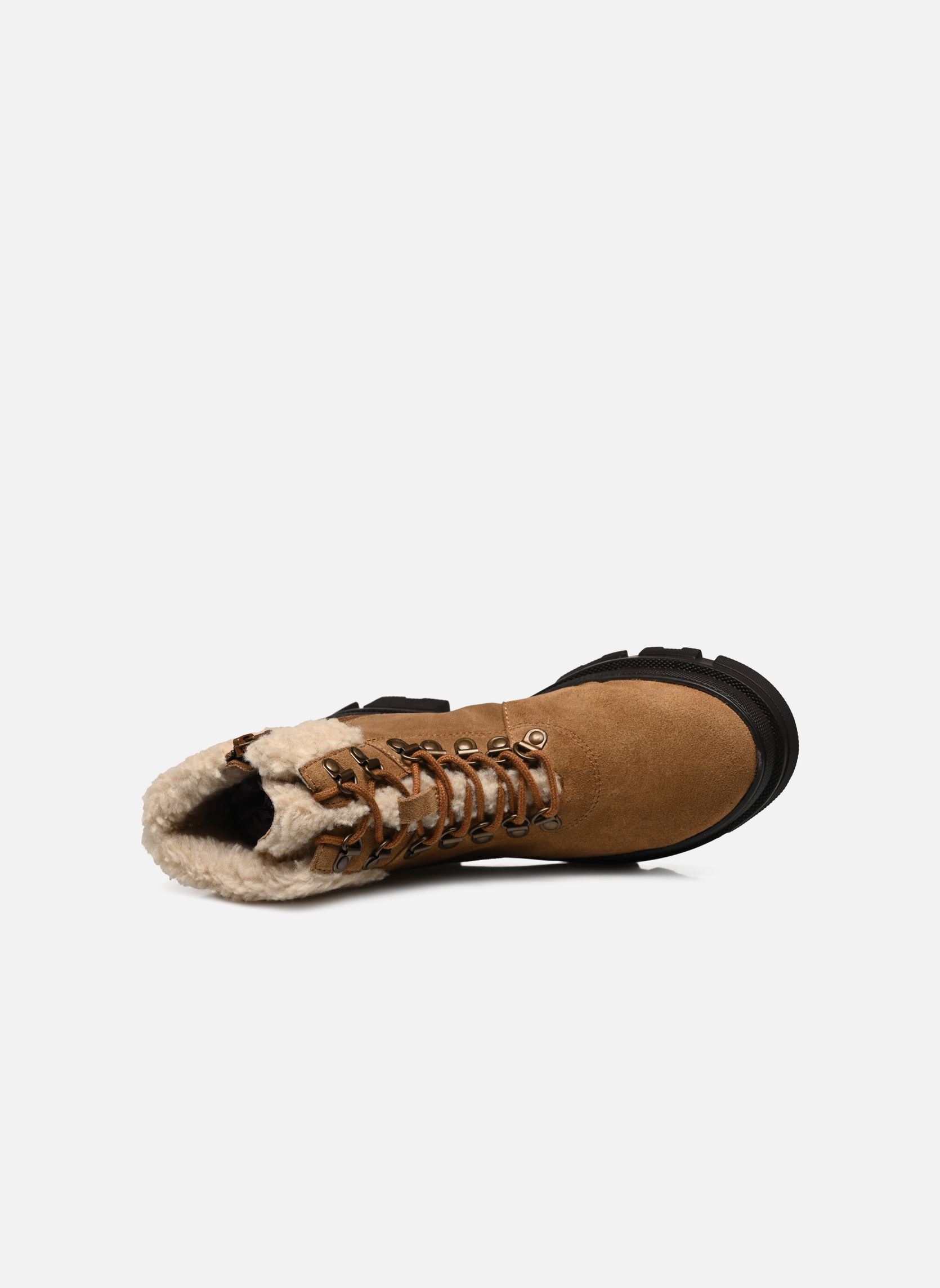 Bottines à lacets LILIP femme marron L'Atelier Tropézien Bottines à lacets LILIP femme marron TAN