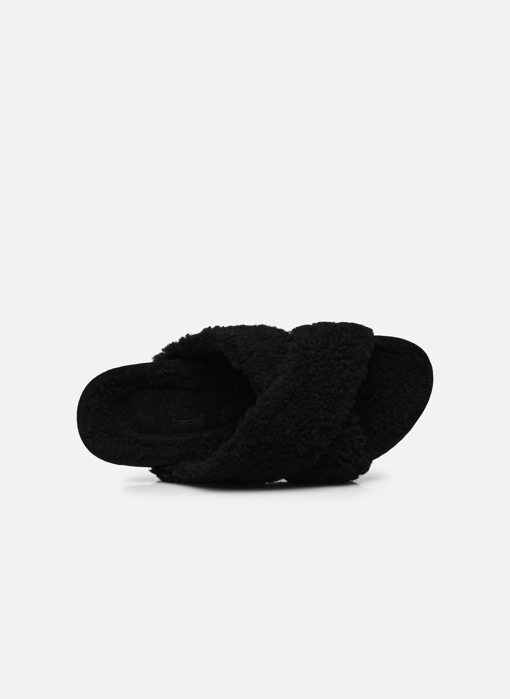 Pantofole SB 514 FULL FUR donna nero L'Atelier Tropézien Pantofole SB 514 FULL FUR donna nero BLACK