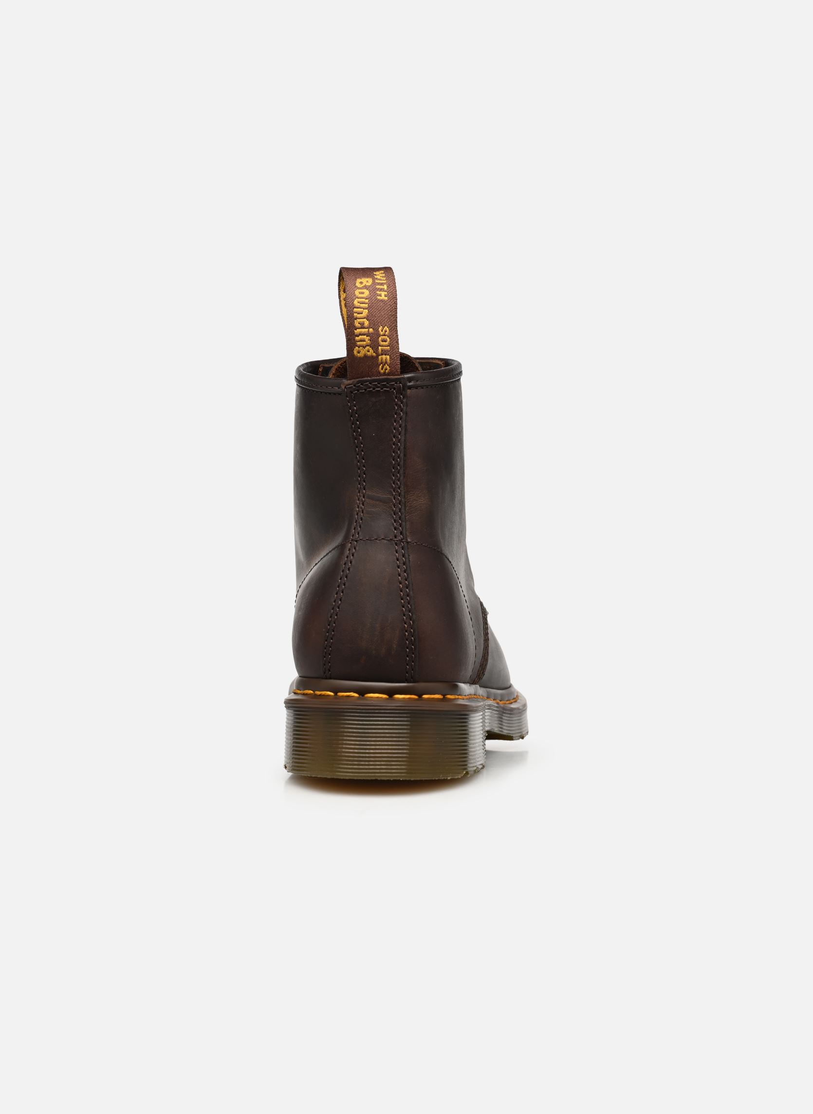 Stivaletti con lacci 101 Crazy Horse uomo marrone Dr. Martens Stivaletti con lacci 101 Crazy Horse uomo marrone DARK BROWN